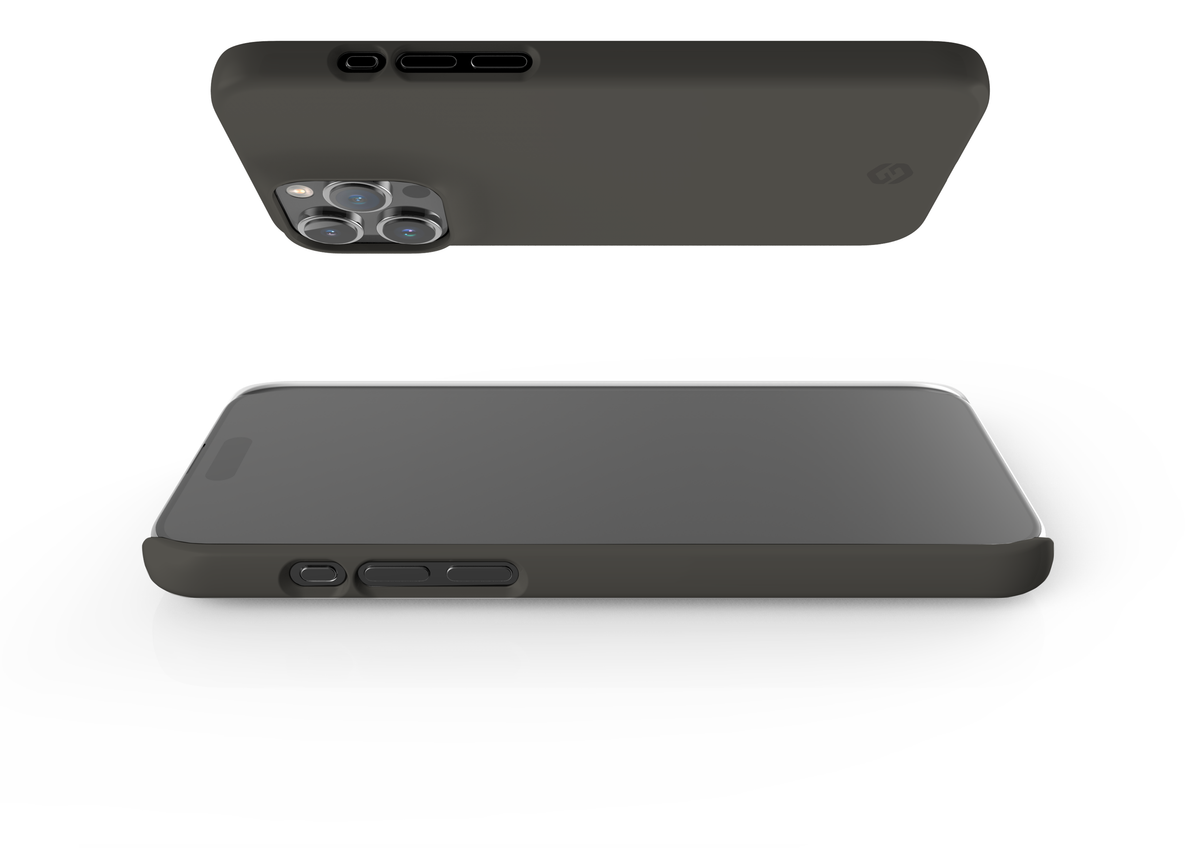 Stormy Grey Snap Case in Gloss - iPhone 15 Series