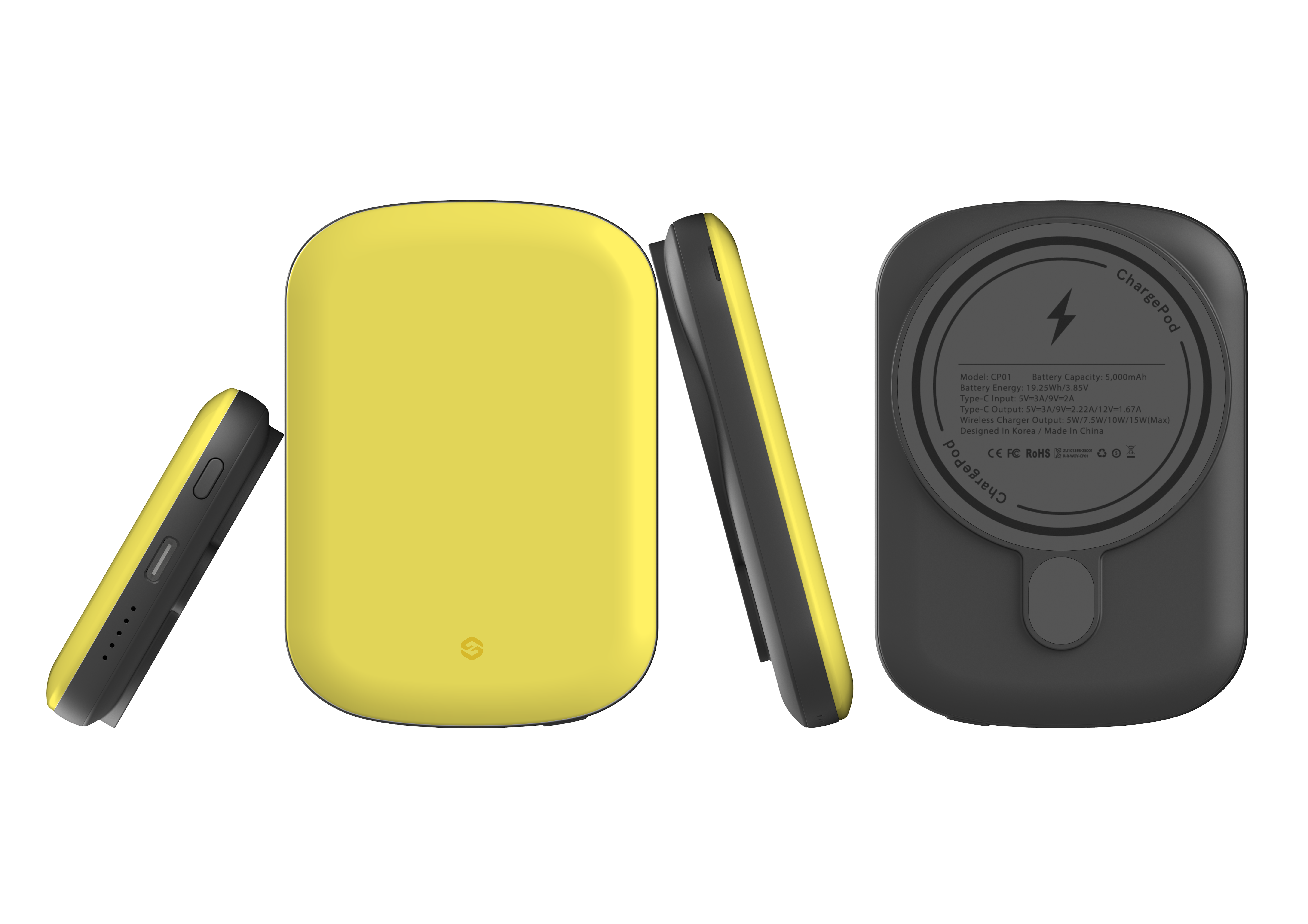 Mellow Yellow MagSafe Power Bank