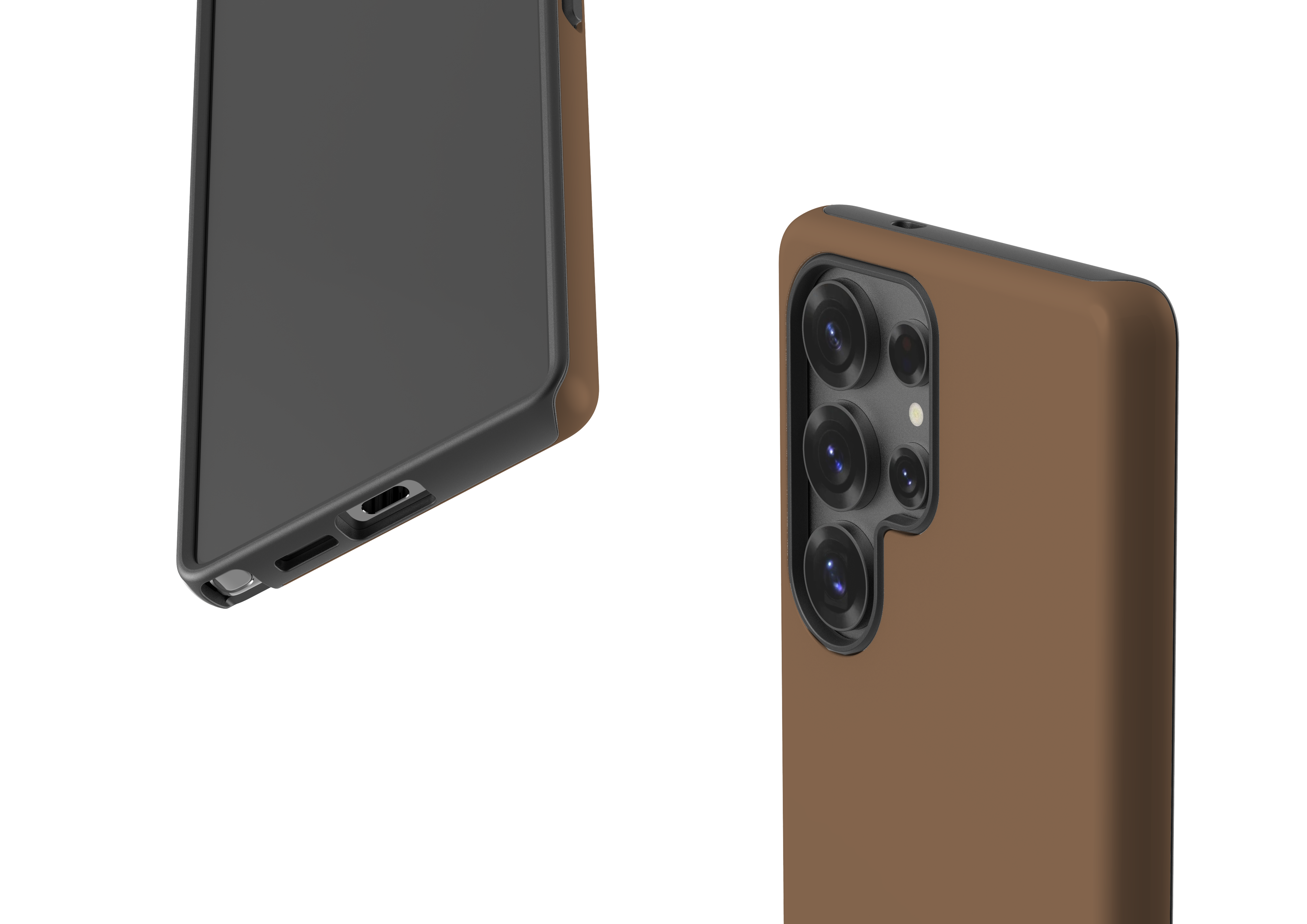 Basic Brown Case - Samsung Galaxy S25 Series