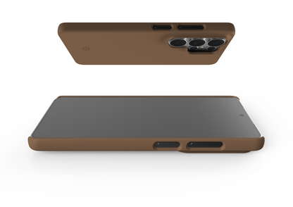 Basic Brown Snap Case in Gloss - Samsung Galaxy S26 Series