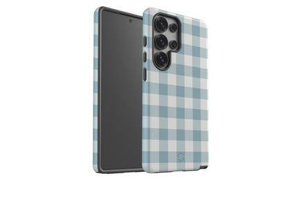 Teal Check Case - Samsung Galaxy S25 Series