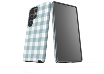 Teal Check Case - Samsung Galaxy S25 Series