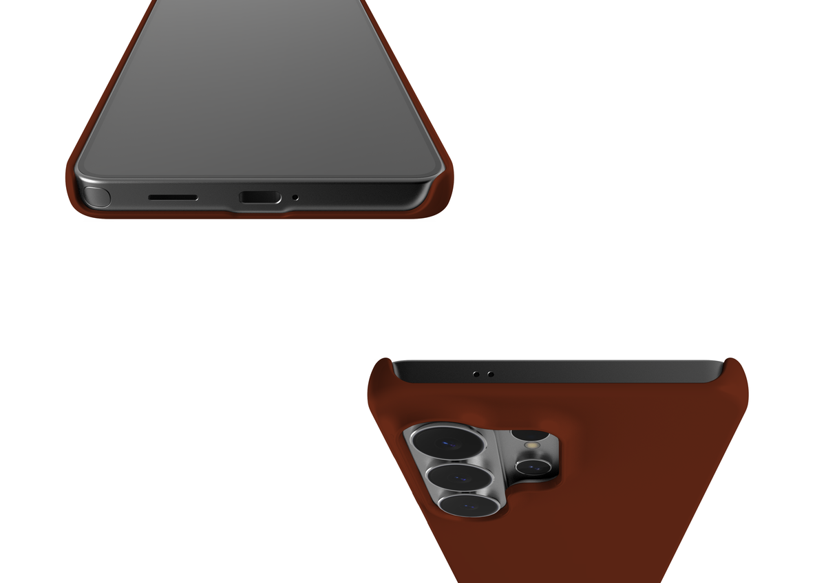 Basic Brown Snap Case in Gloss - Samsung Galaxy S26 Series