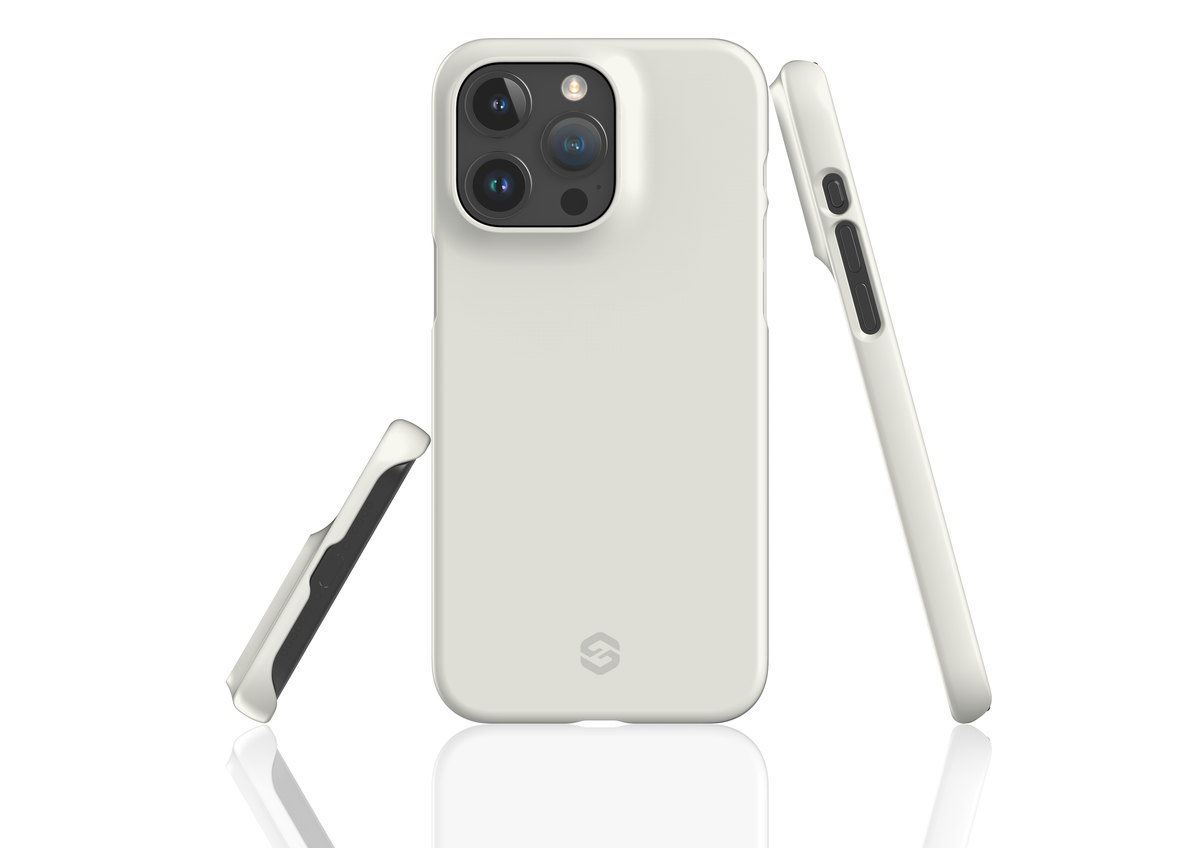 Frosty White Snap Case in Gloss - iPhone 15 Series