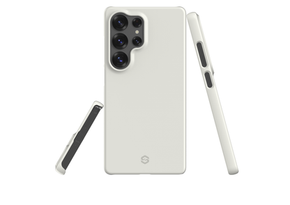 Frosty White Snap Case in Gloss - Samsung Galaxy S25 Series