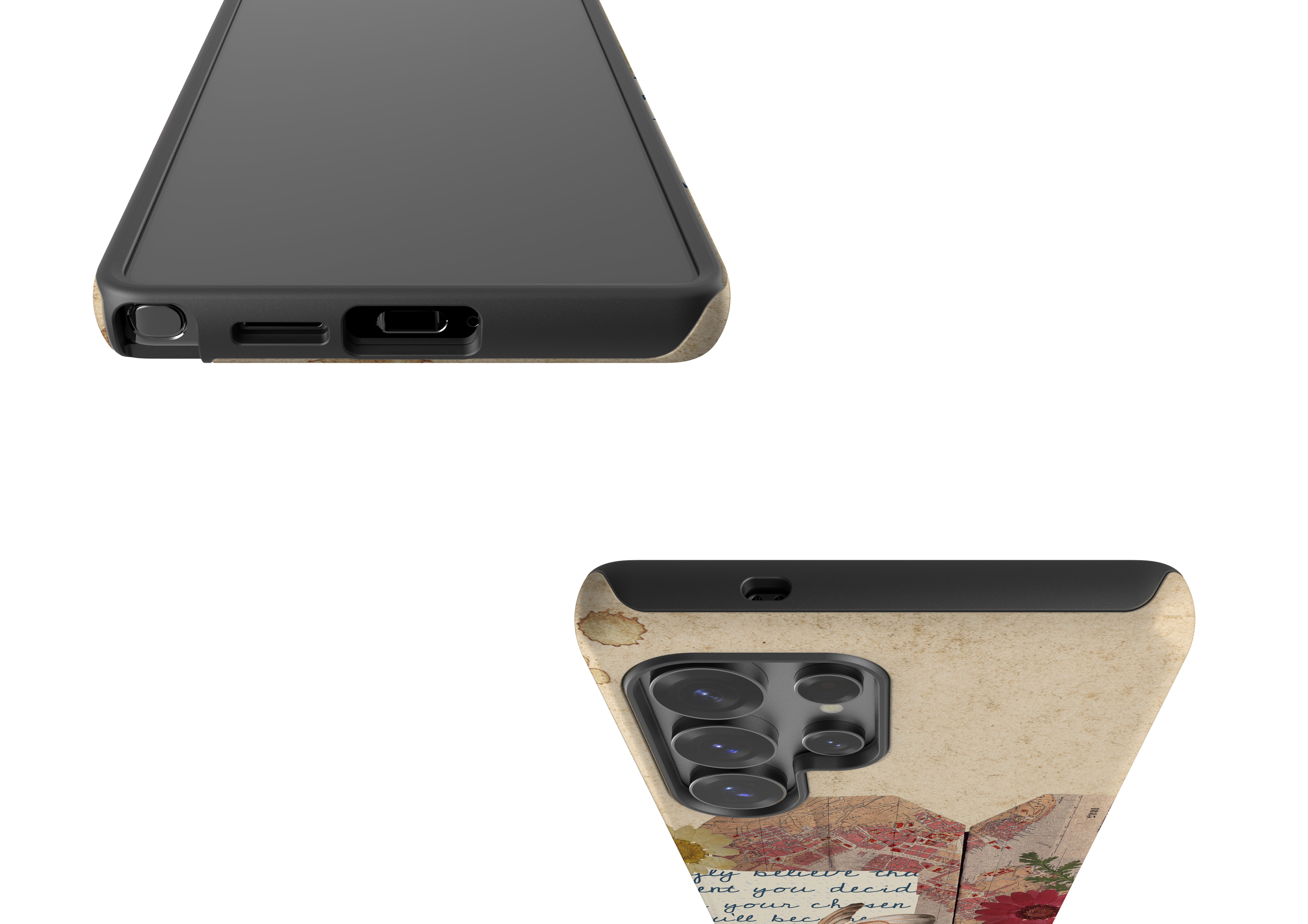 Vintage Journal Case - Samsung Galaxy S25 Series