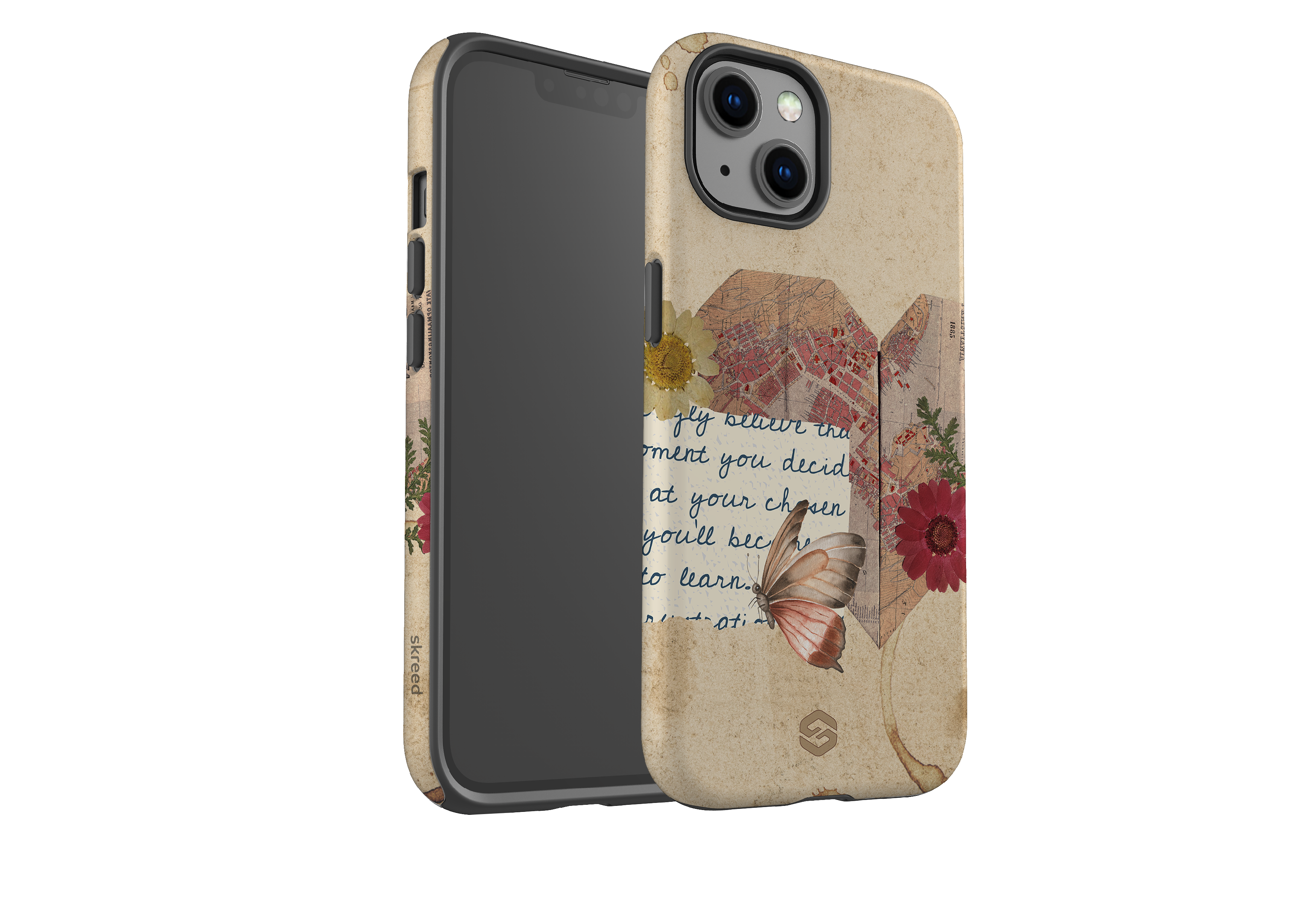 Vintage Journal Case - iPhone 13 Series