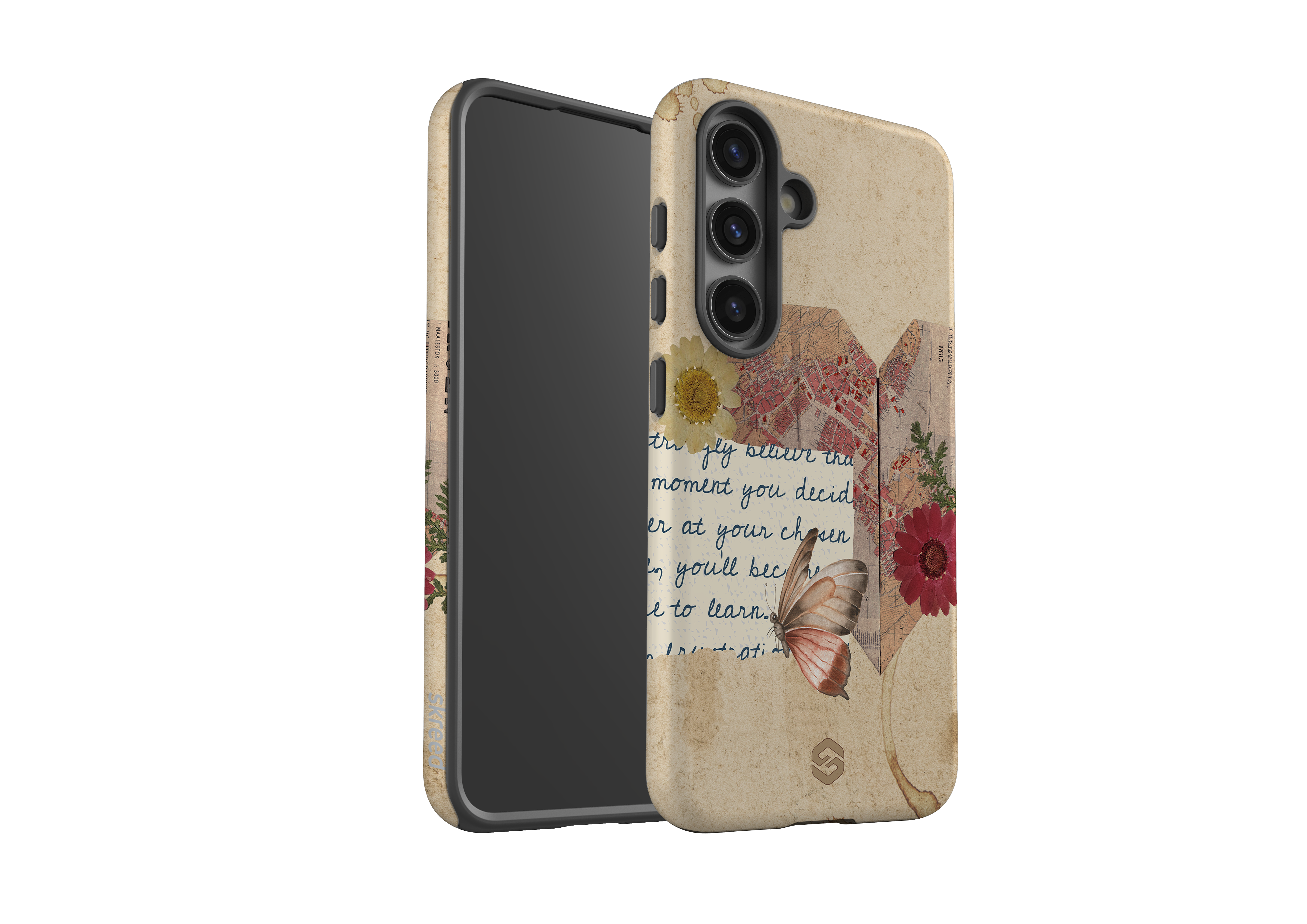 Vintage Journal Case - Samsung Galaxy S24 Series