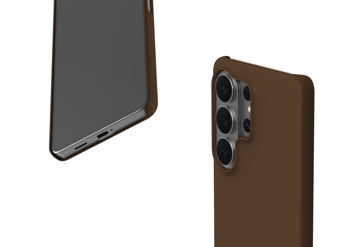 Basic Brown Snap Case in Gloss - Samsung Galaxy S26 Series