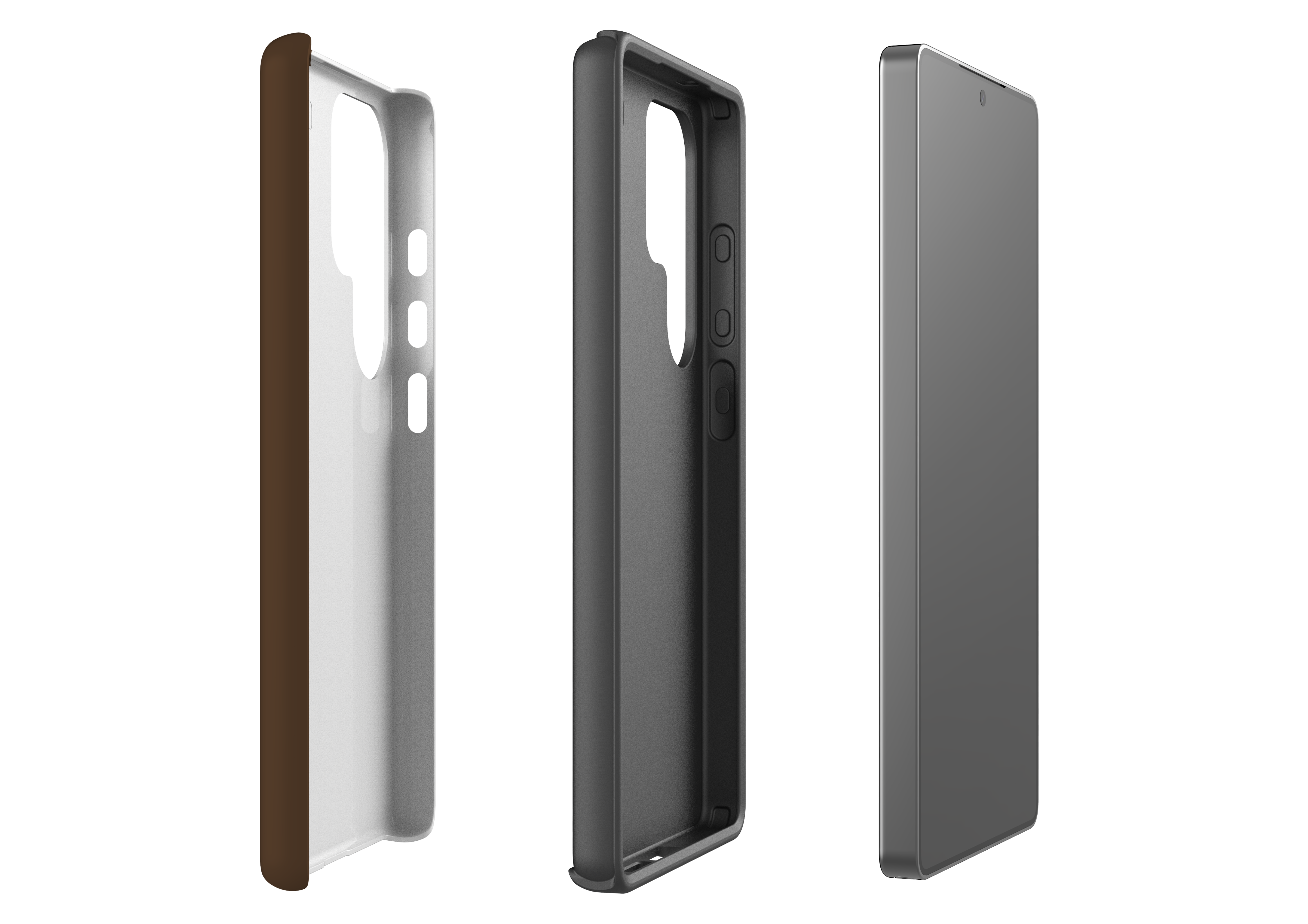 Basic Brown Case - Samsung Galaxy S25 Series