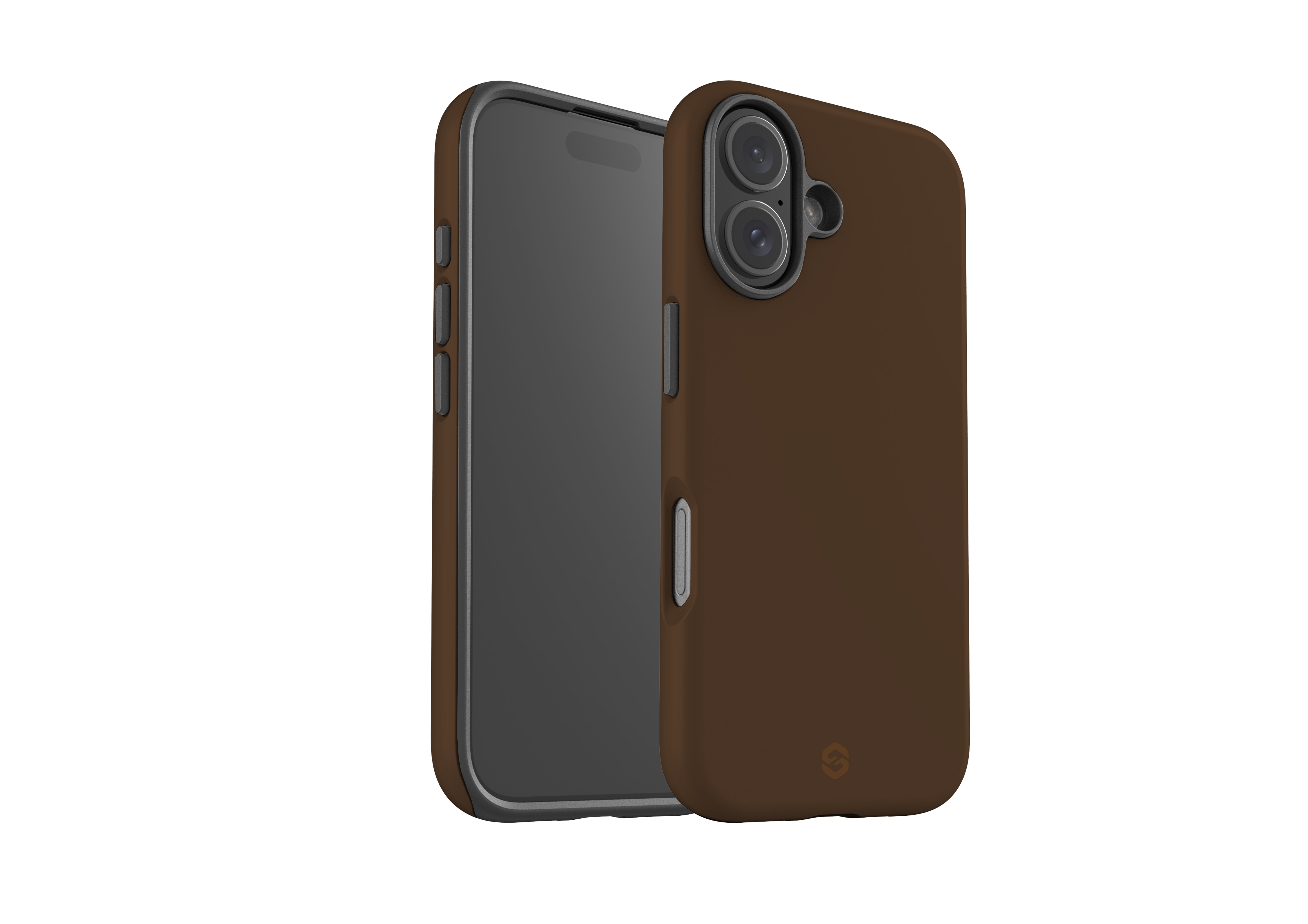 Basic Brown Case - iPhone 16 Series