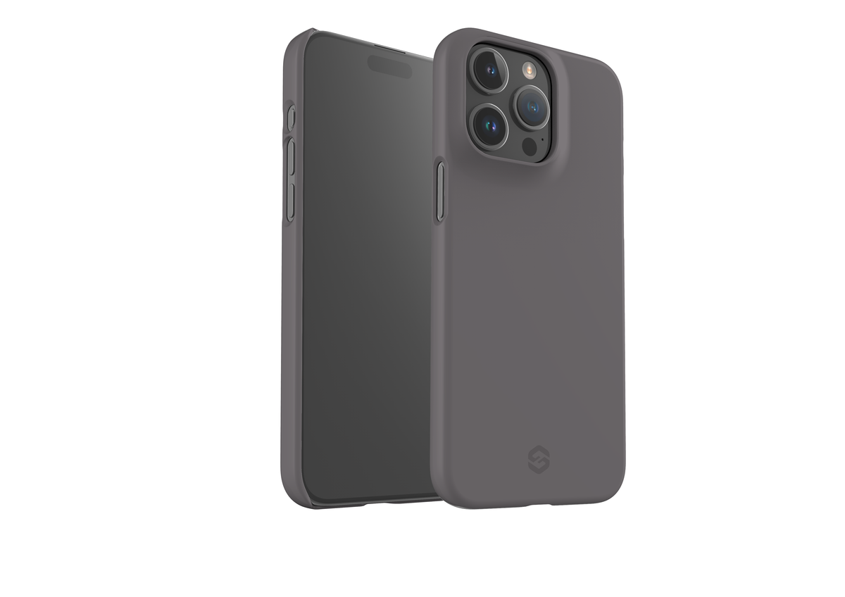 Stormy Grey Snap Case in Gloss - iPhone 15 Series