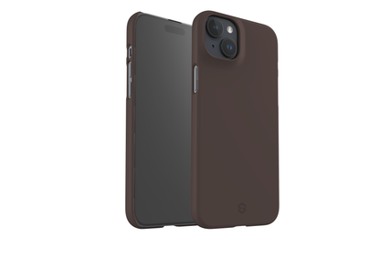 Basic Brown Snap Case in Gloss - iPhone 15 Series