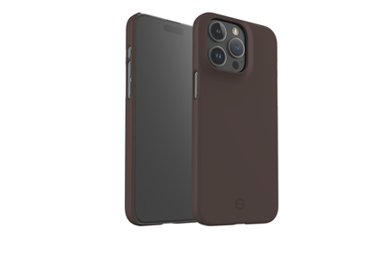Basic Brown Snap Case in Gloss - iPhone 15 Series