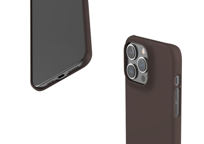 Basic Brown Snap Case in Gloss - iPhone 15 Series