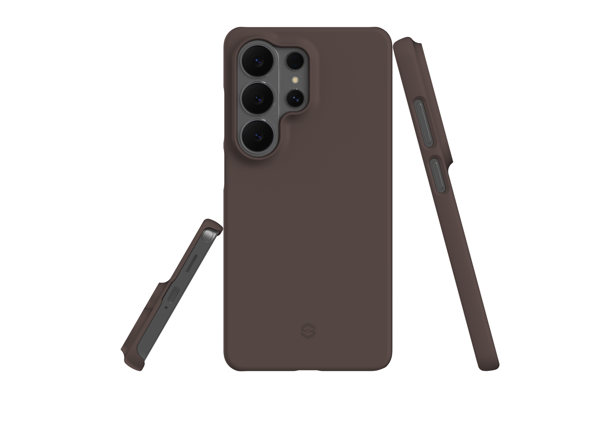 Basic Brown Snap Case in Gloss - Samsung Galaxy S26 Series