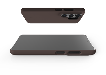Basic Brown Snap Case in Gloss - Samsung Galaxy S26 Series