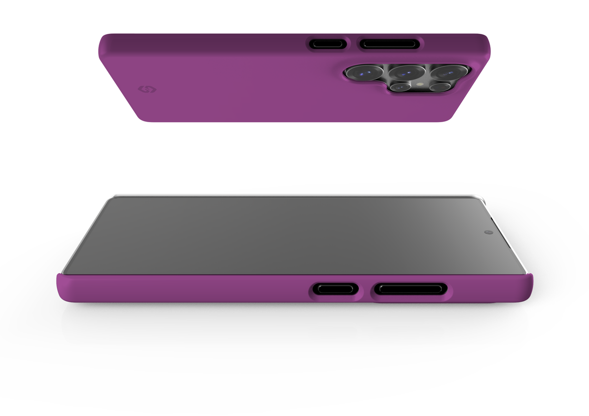 Vivid Violet Snap Case in Gloss - Samsung Galaxy S25 Series