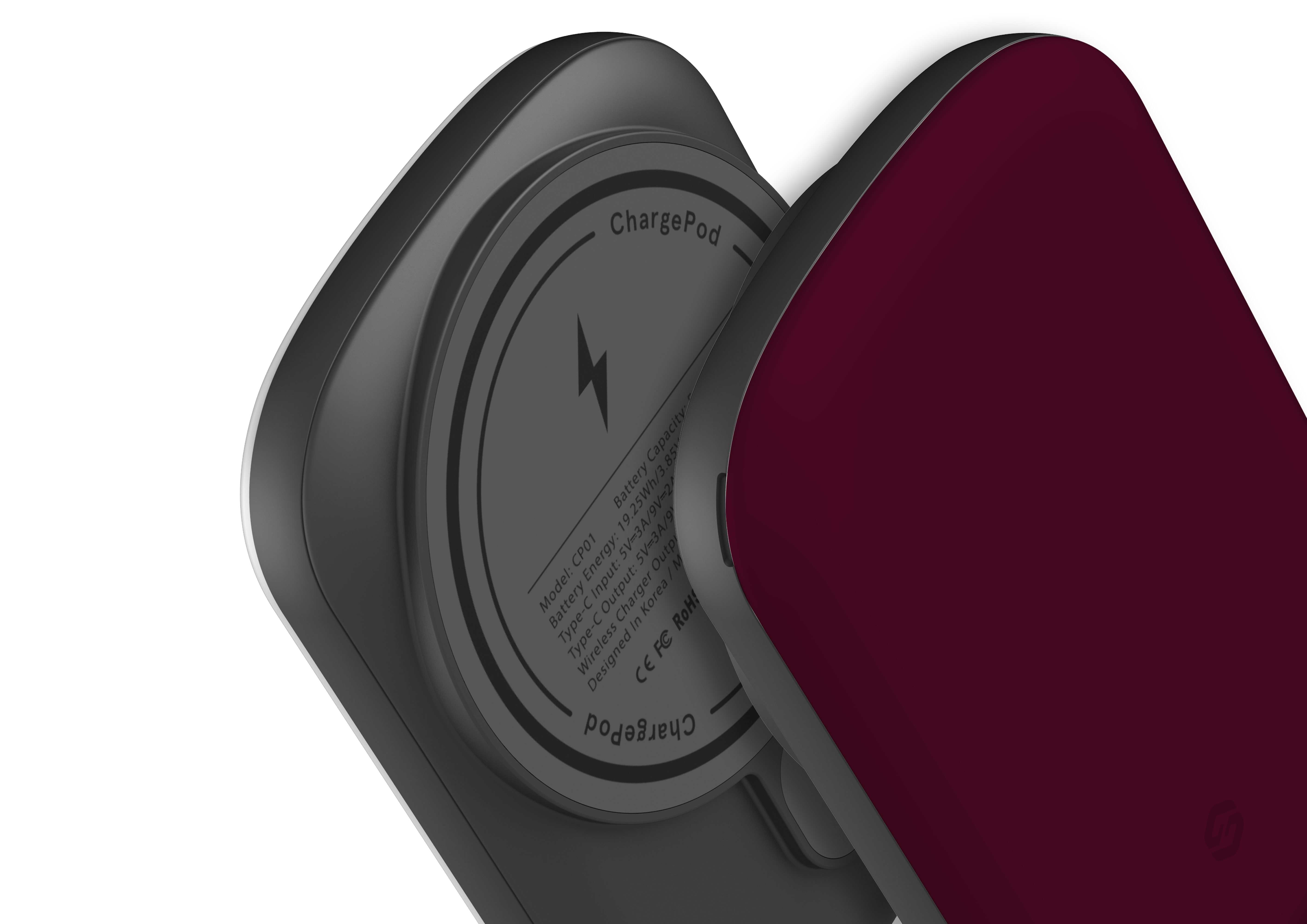 Roaring Red MagSafe Power Bank