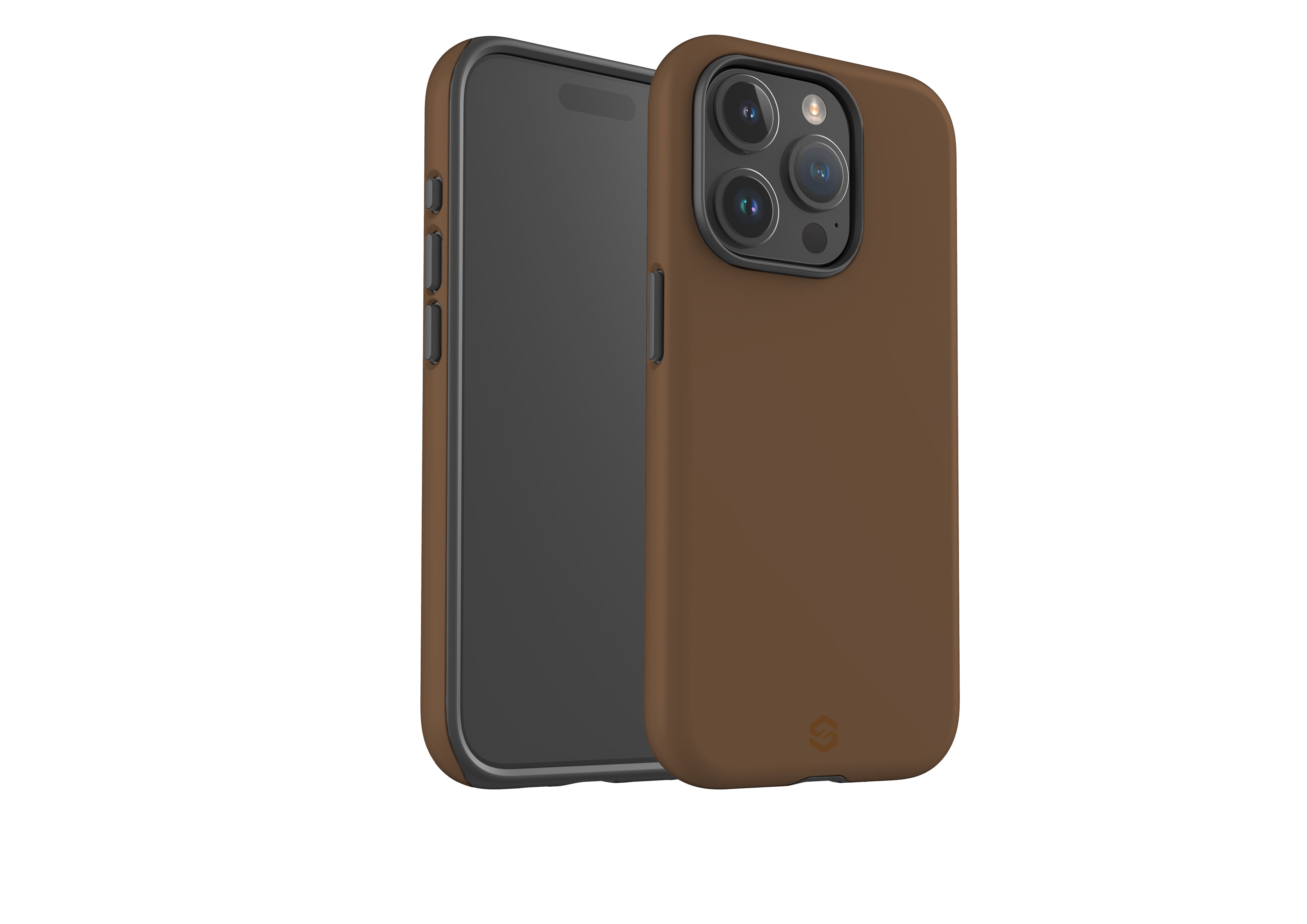 Basic Brown Case - iPhone 15 Series