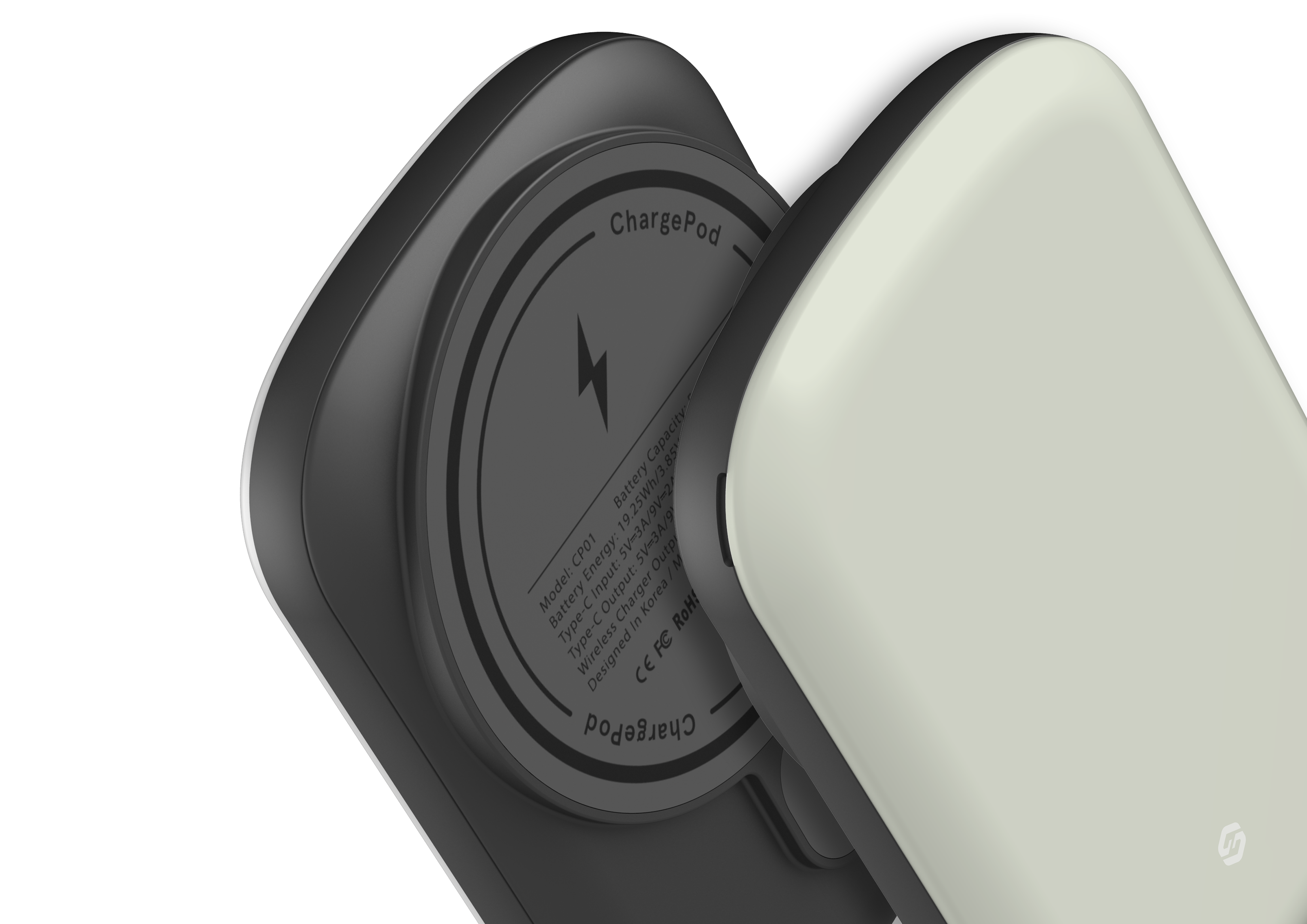 Frosty White MagSafe Power Bank