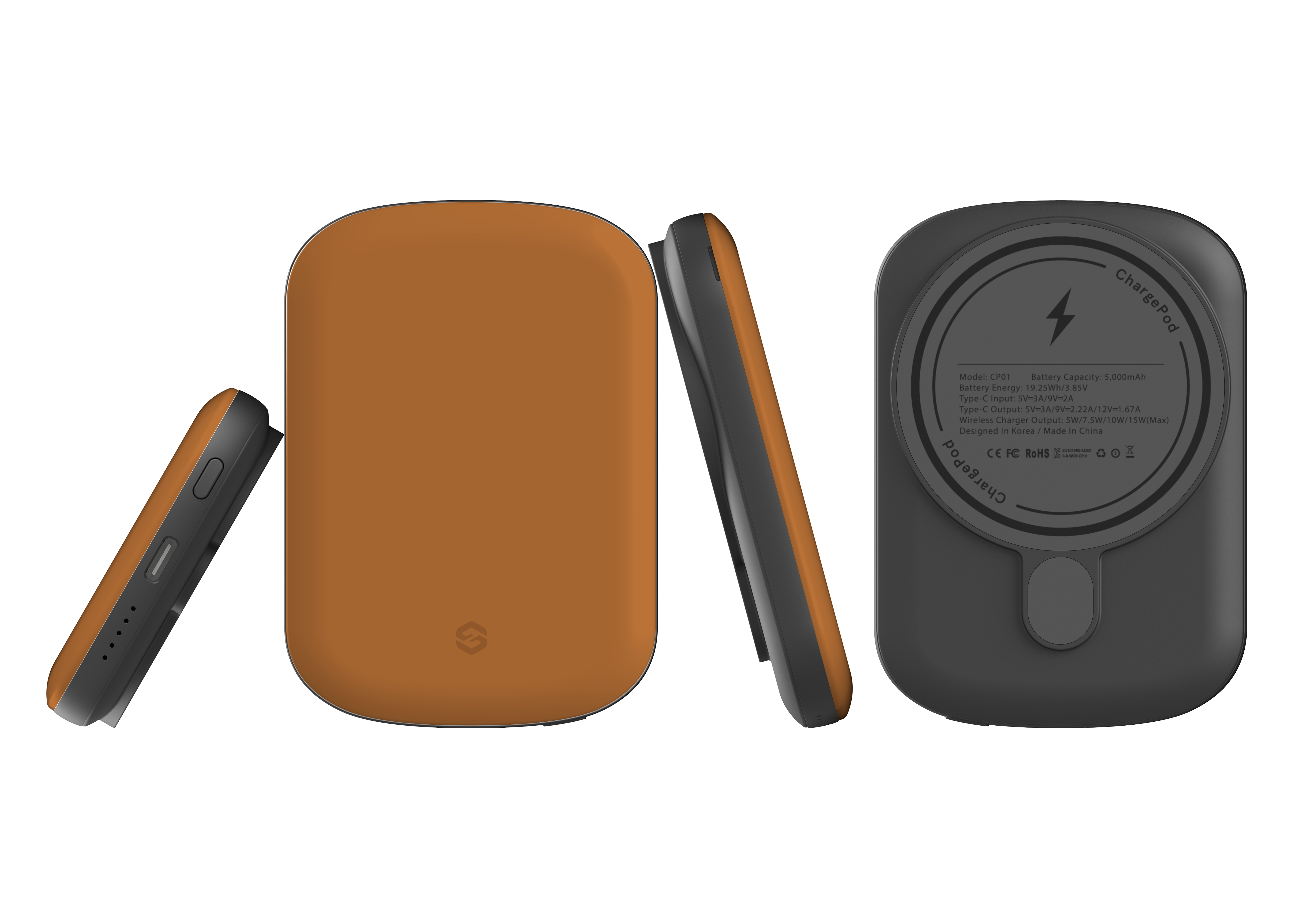 Basic Brown MagSafe Power Bank