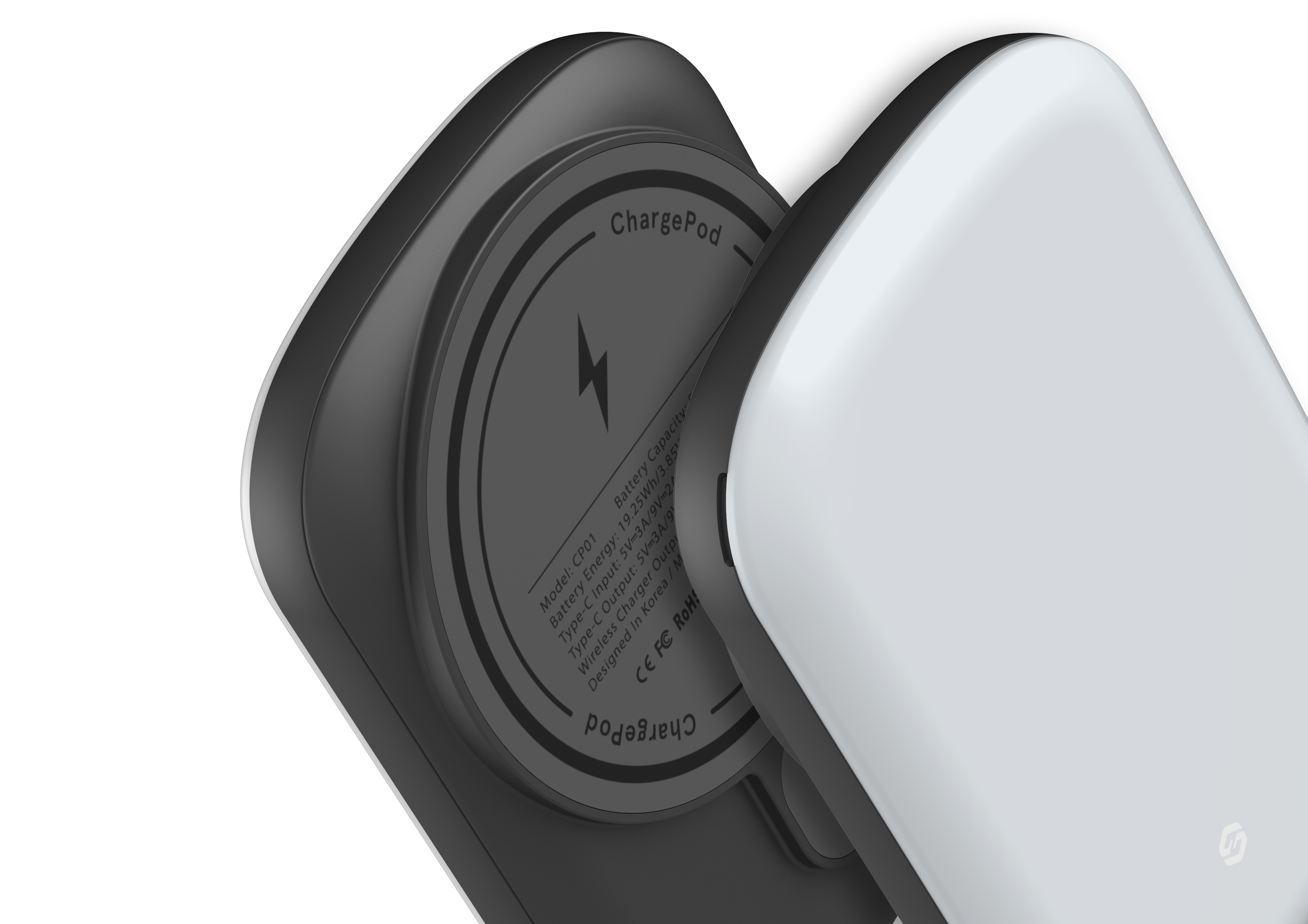 Frosty White MagSafe Power Bank