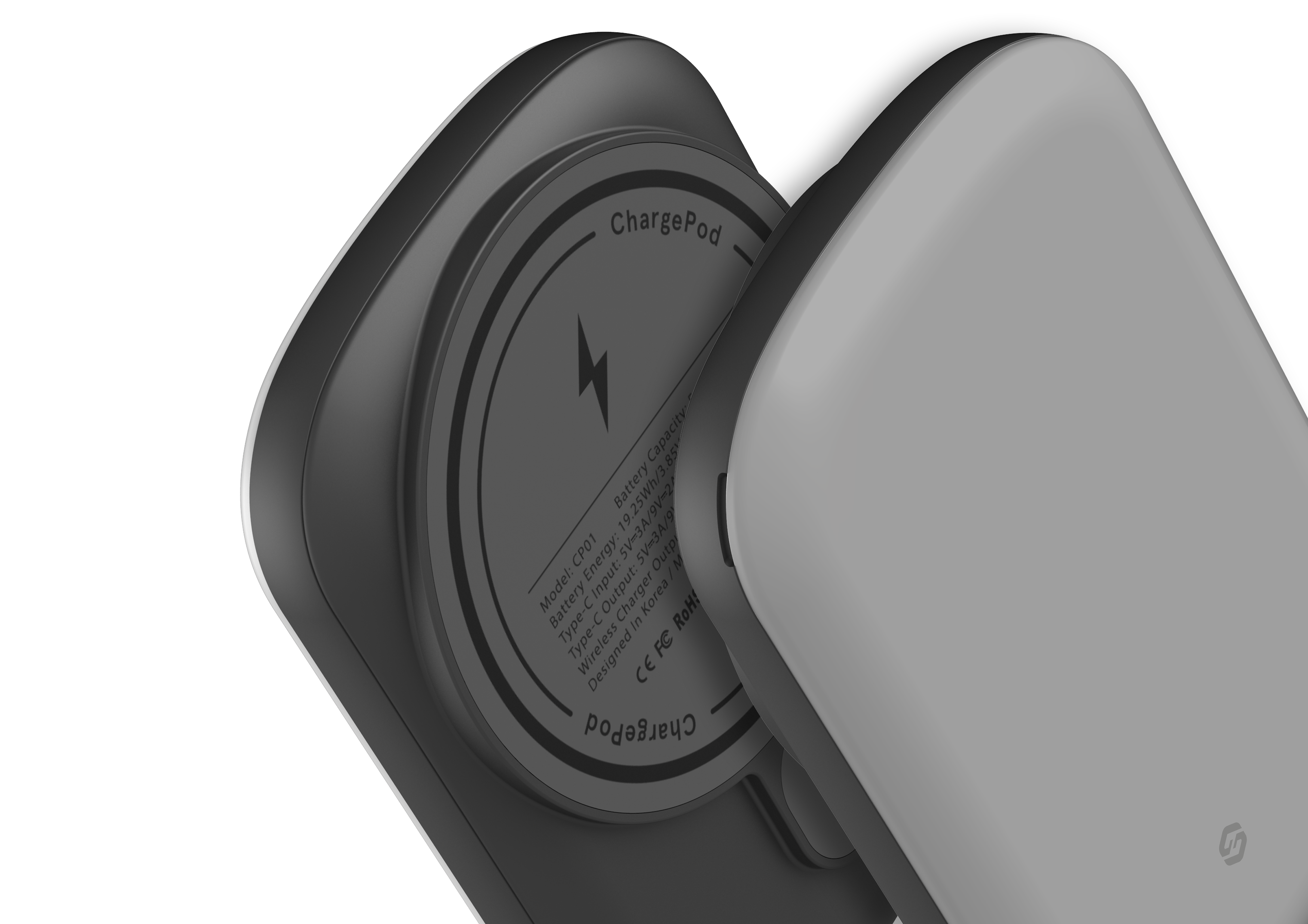 Stormy Grey MagSafe Power Bank