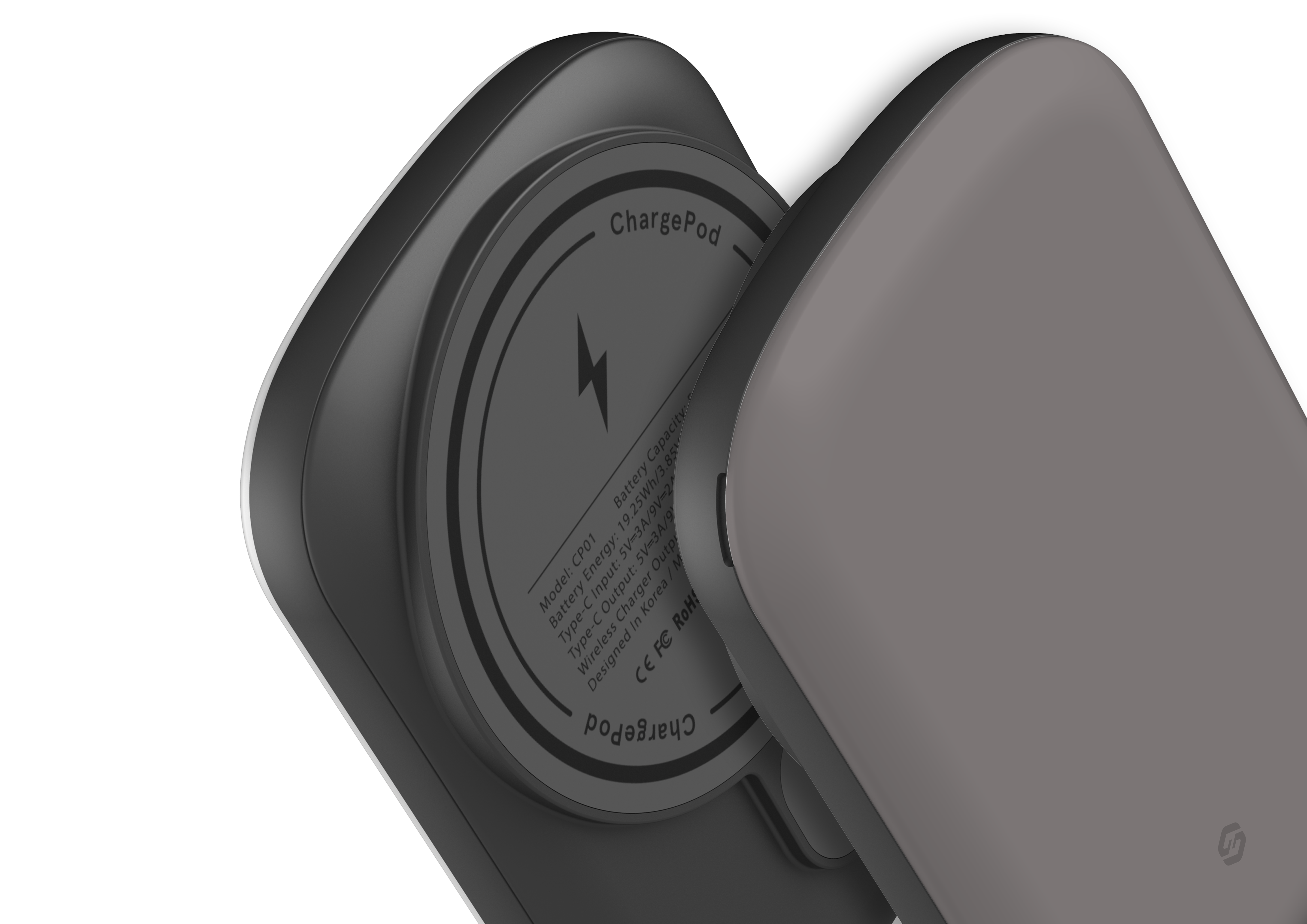 Stormy Grey MagSafe Power Bank