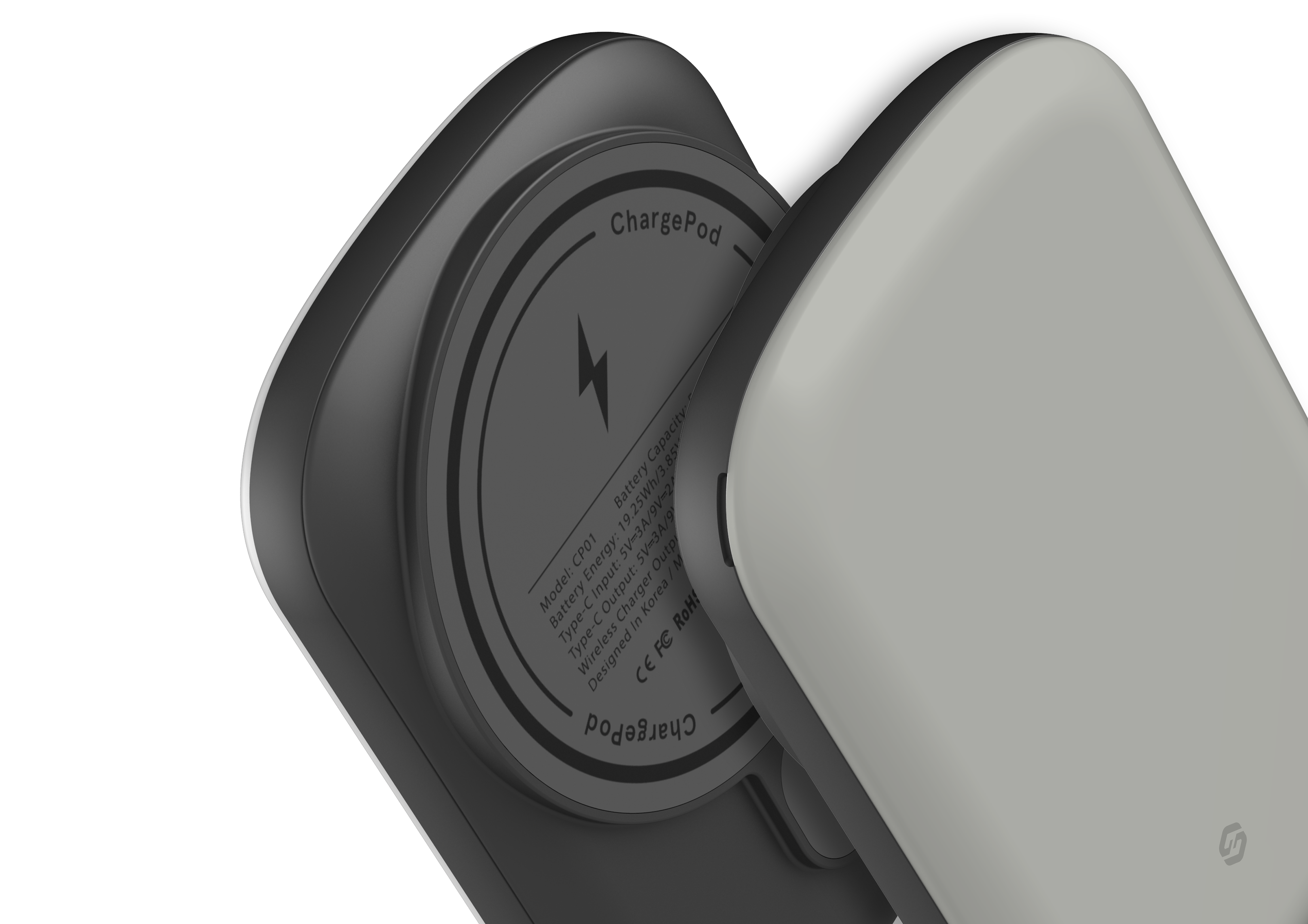 Stormy Grey MagSafe Power Bank