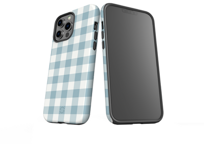 Teal Check Case - iPhone 13 Series