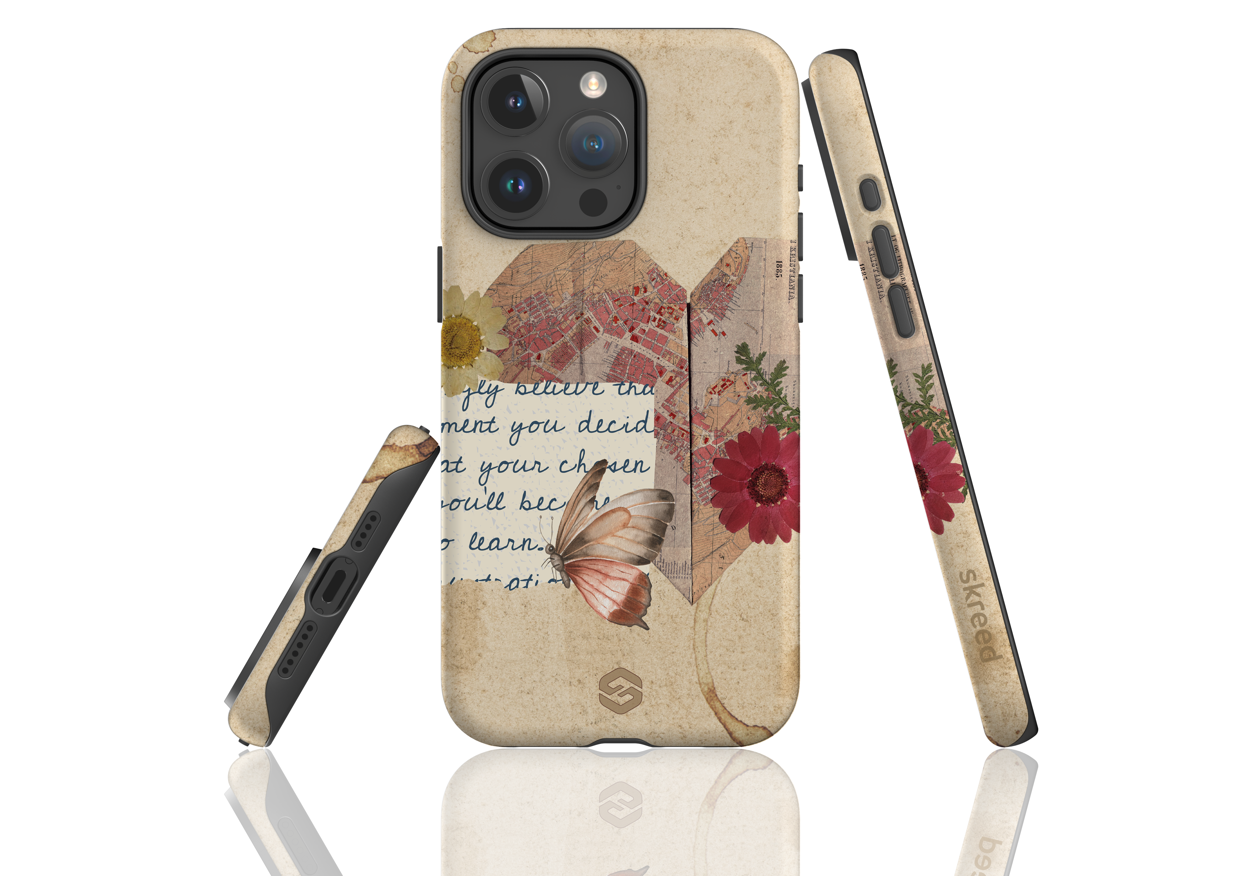 Vintage Journal Case - iPhone 15 Series