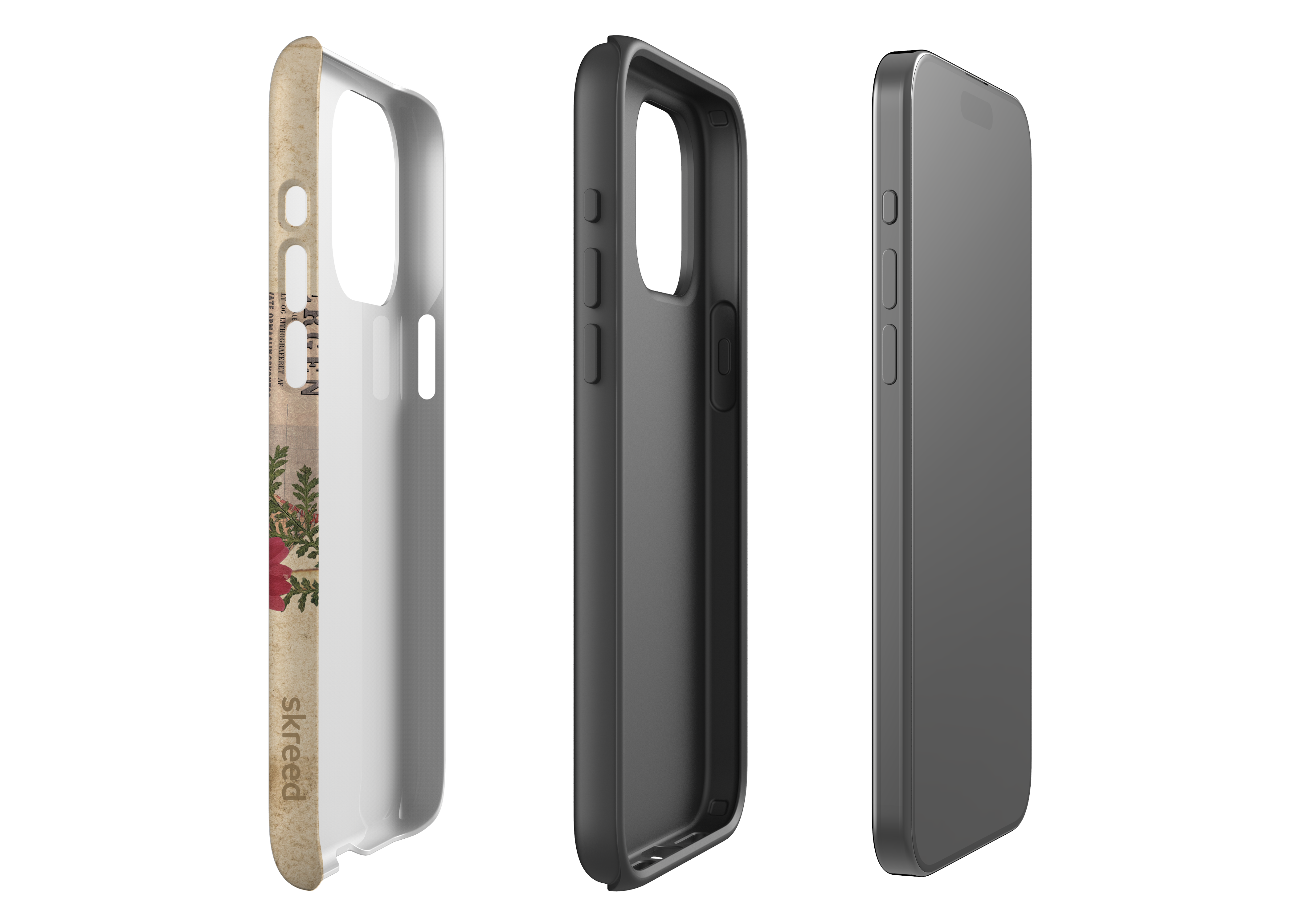 Vintage Journal Case - iPhone 15 Series