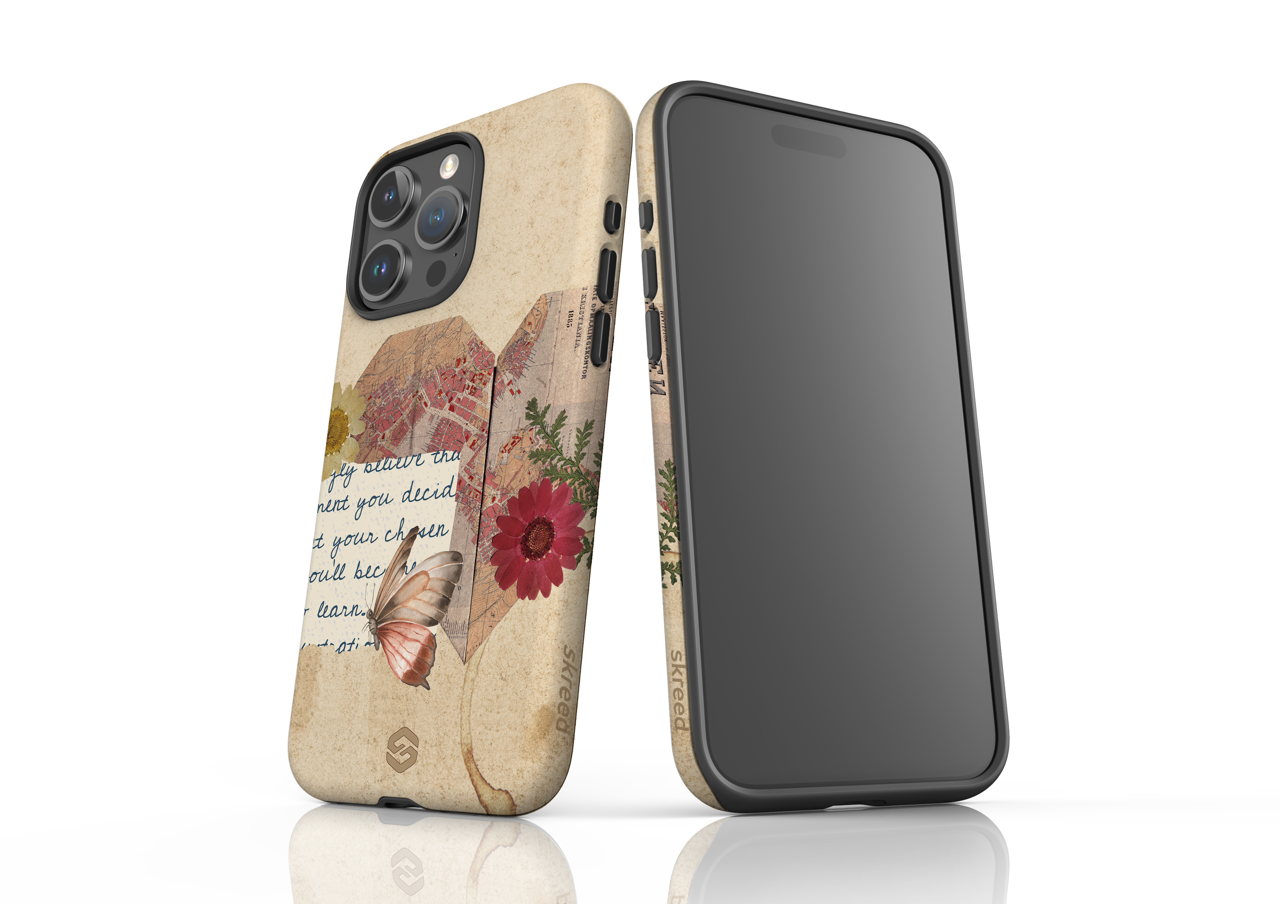 Vintage Journal Case - iPhone 15 Series