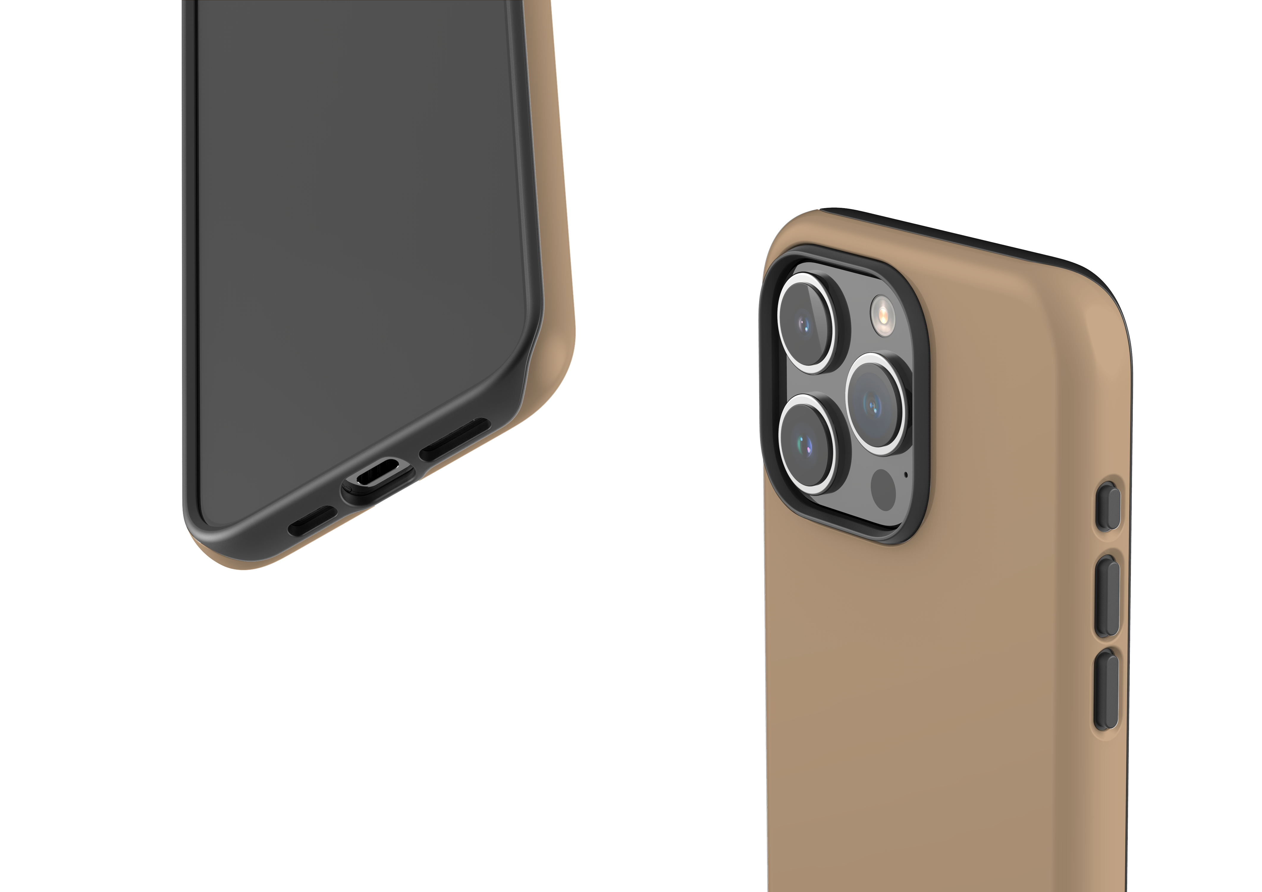 Basic Brown Case - iPhone 15 Series