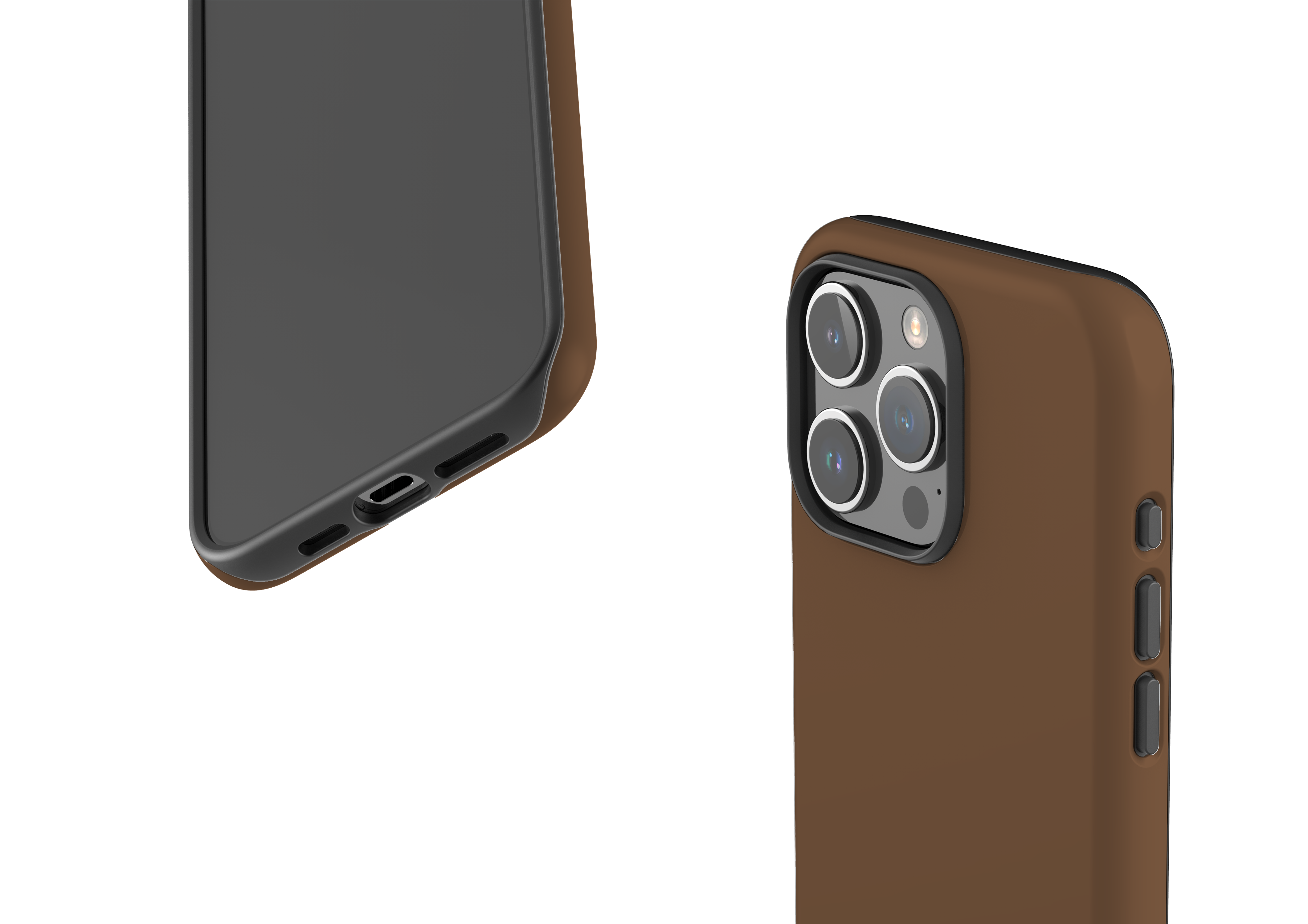 Basic Brown Case - iPhone 15 Series