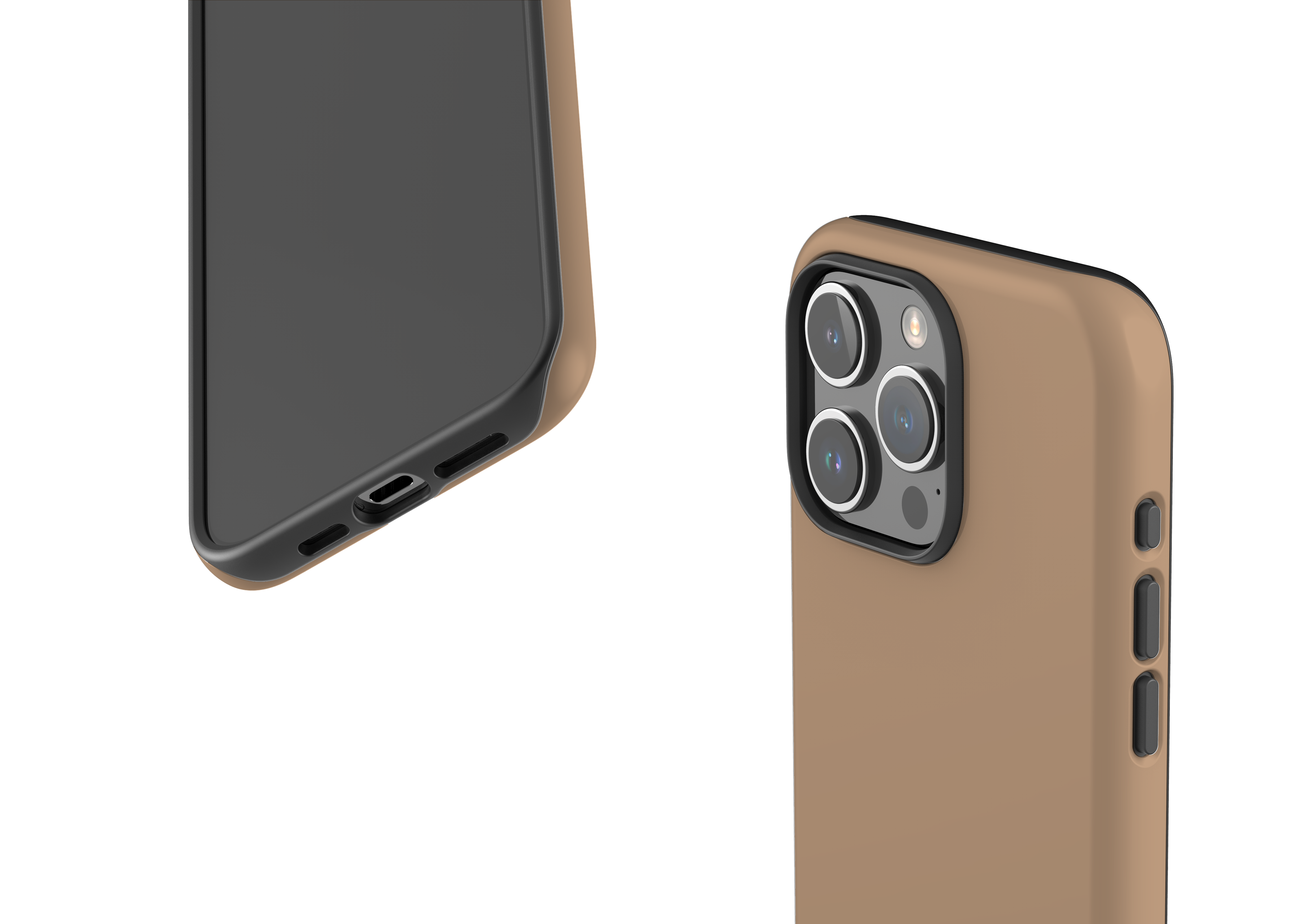 Basic Brown Case - iPhone 15 Series