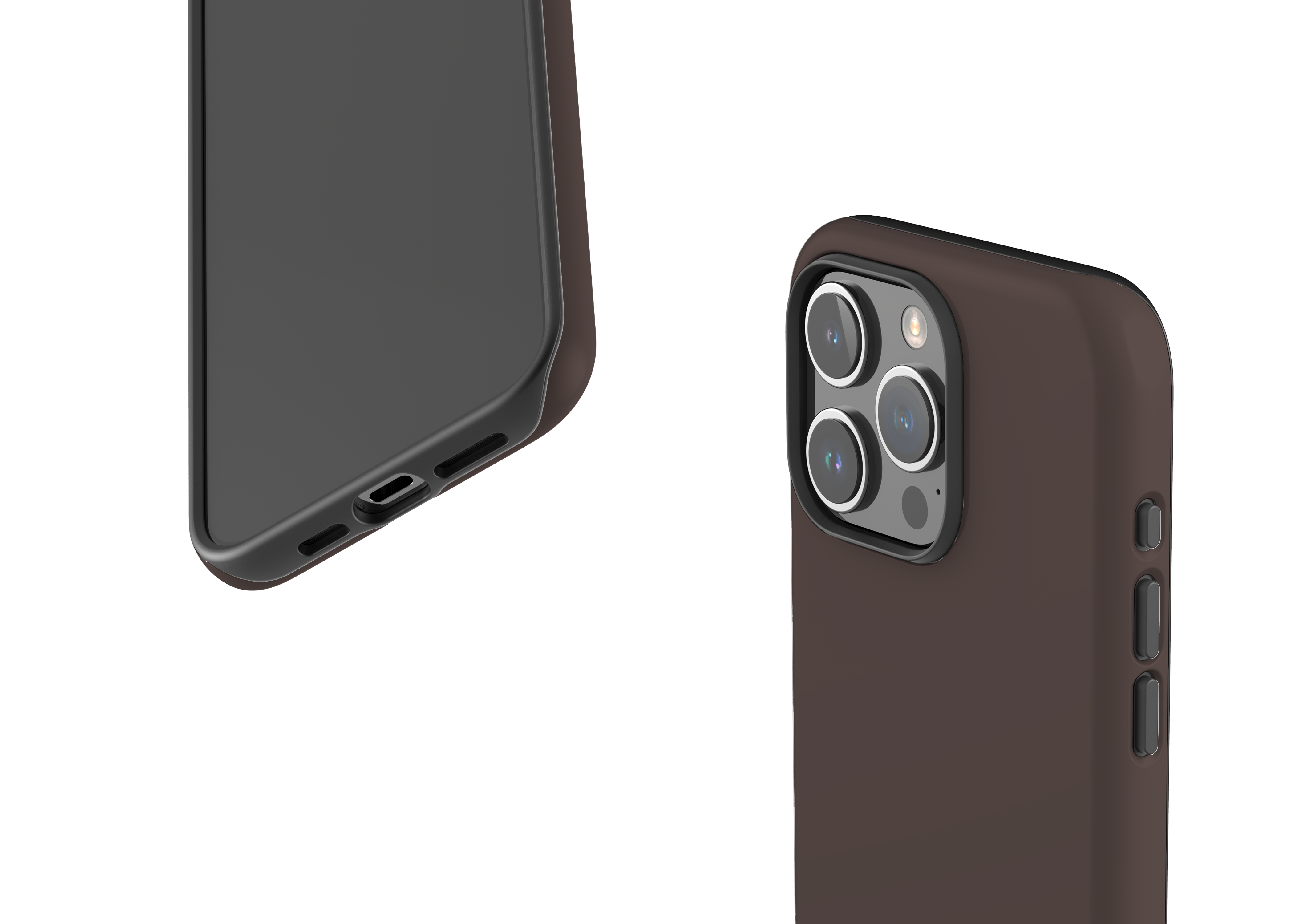 Basic Brown Case - iPhone 15 Series