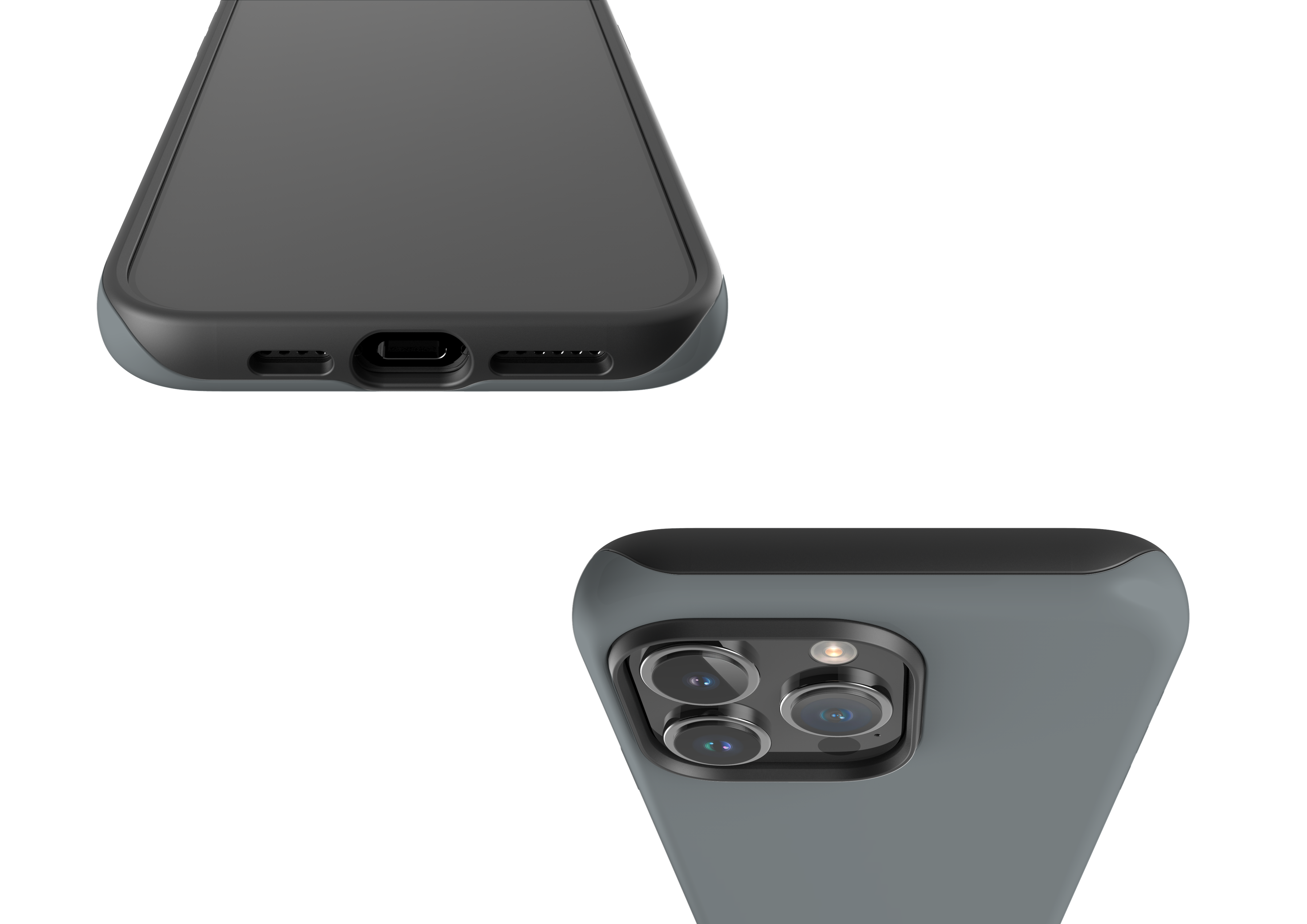 Stormy Grey Case - iPhone 15 Series