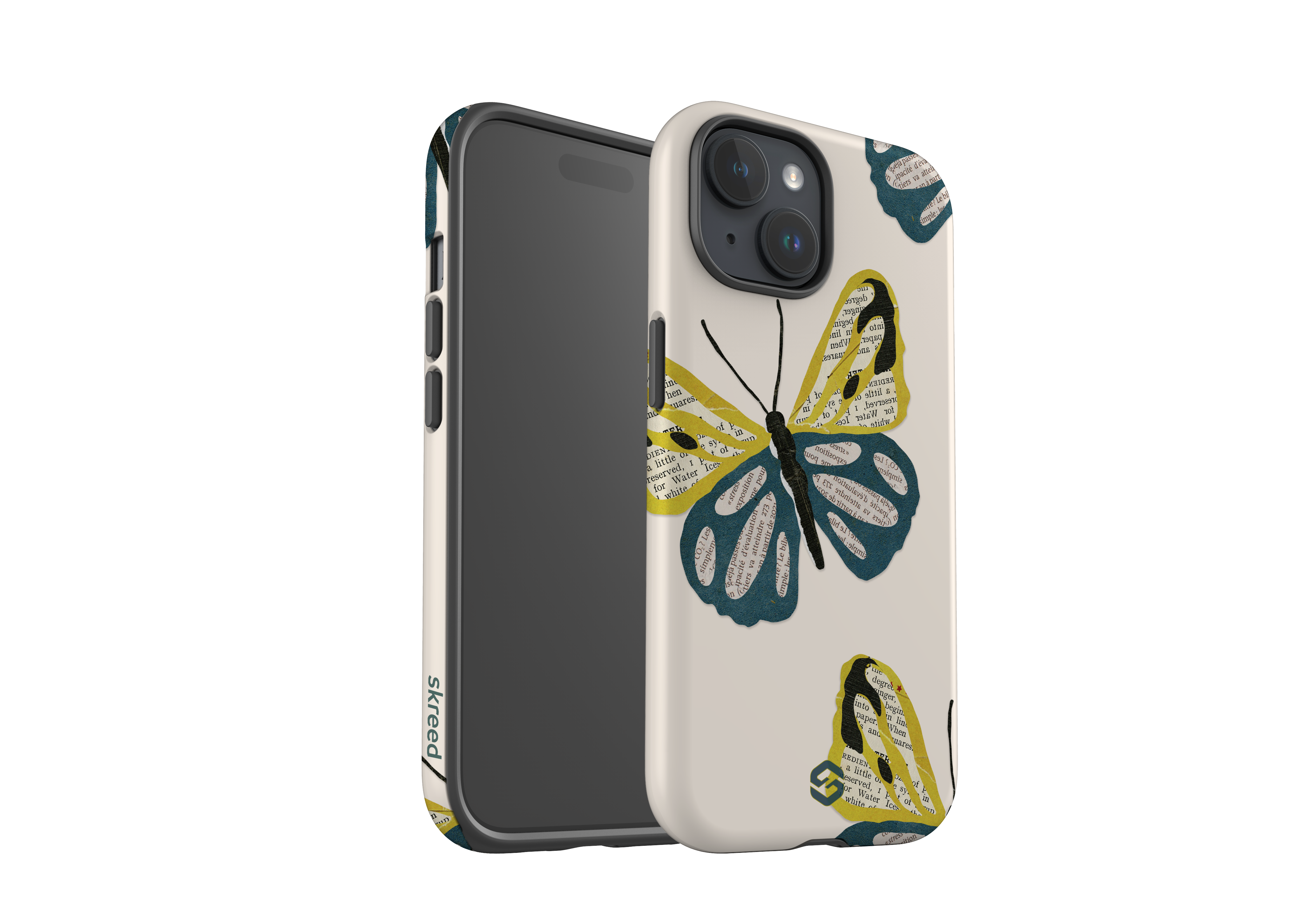 Bookish Butterflies Case - iPhone 15 Series