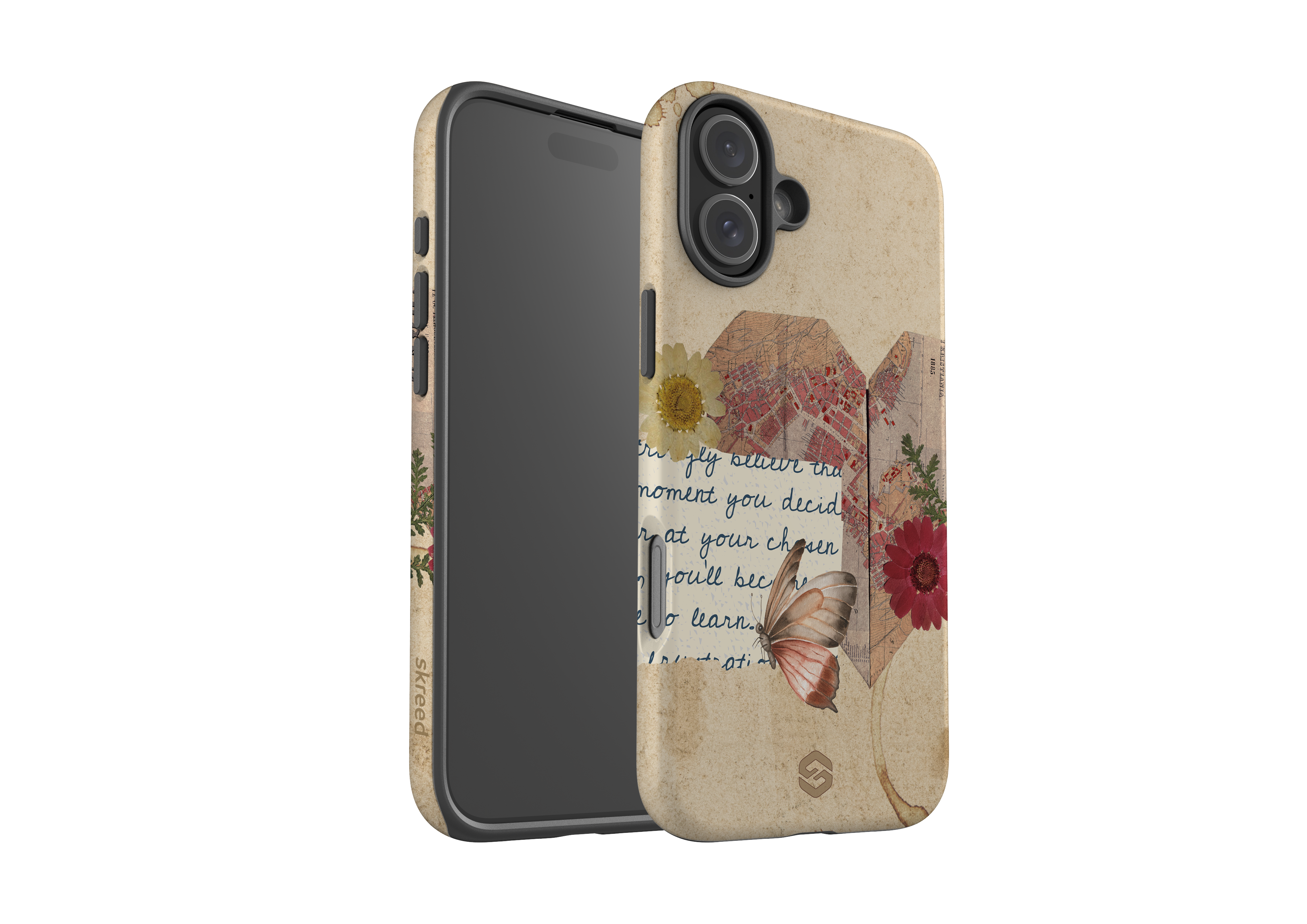 Vintage Journal Case - iPhone 16 Series