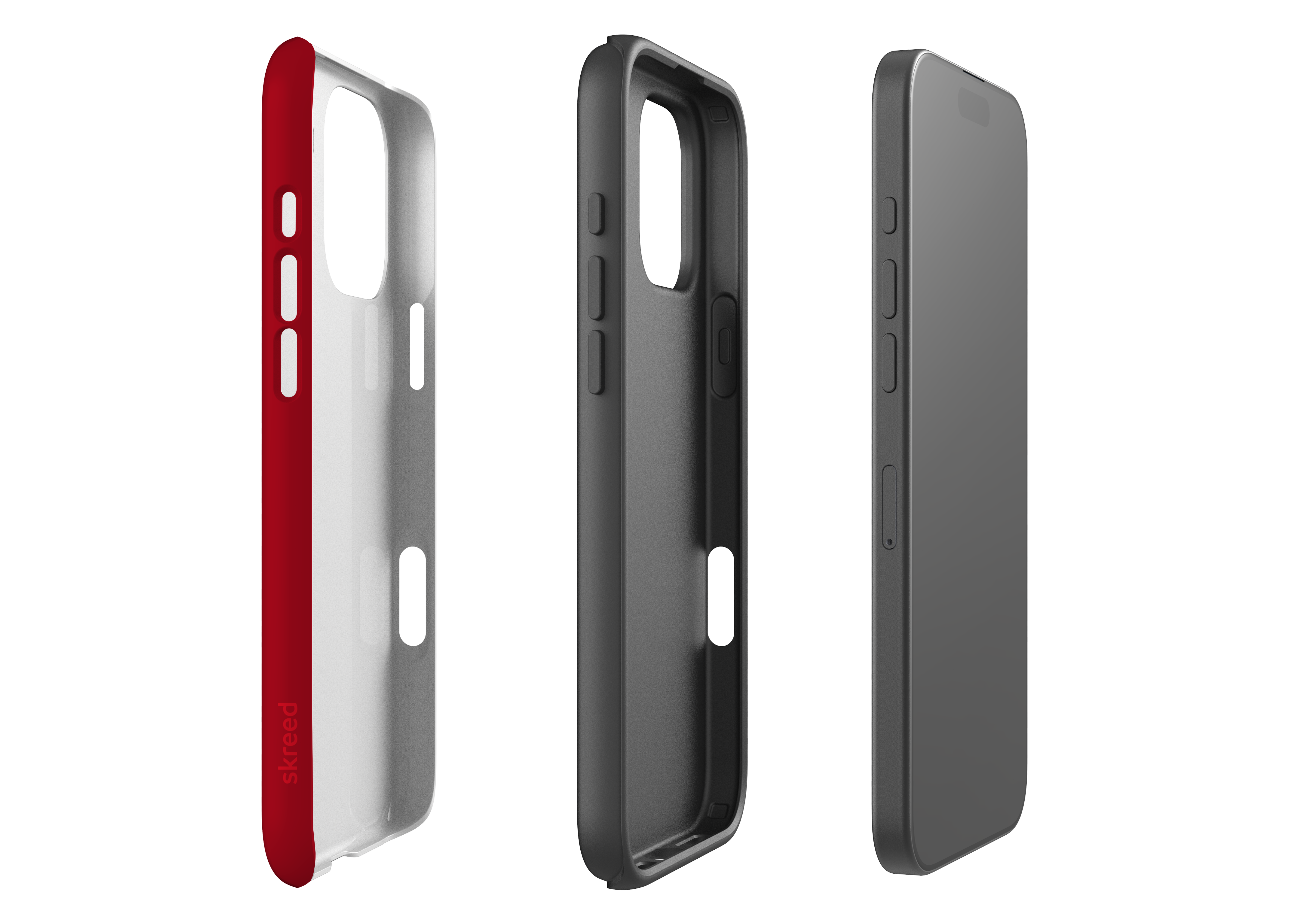 Roaring Red Case - iPhone 16 Series