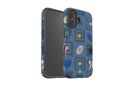 Denim Patchwork Case - iPhone 16 Series