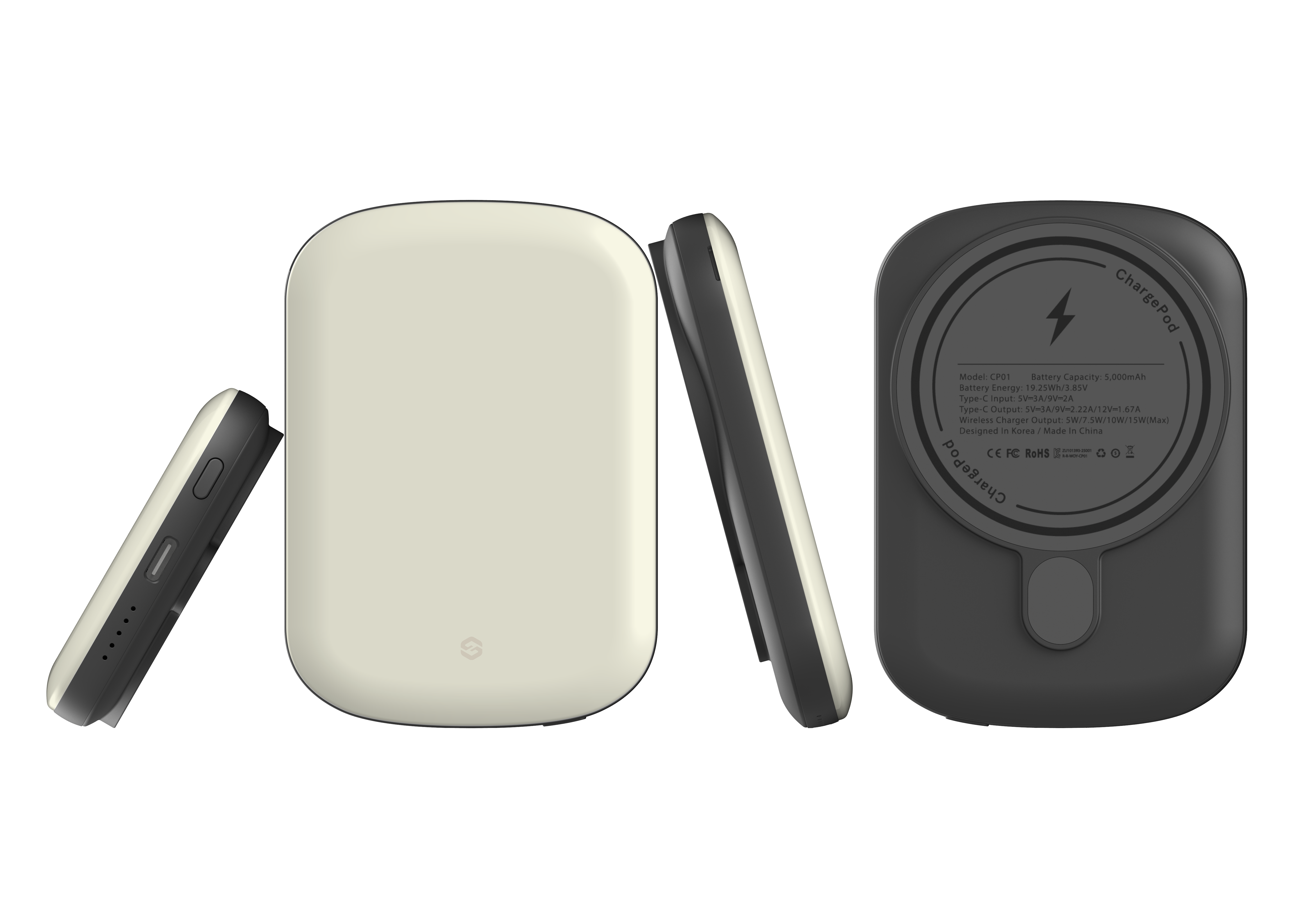 Frosty White MagSafe Power Bank