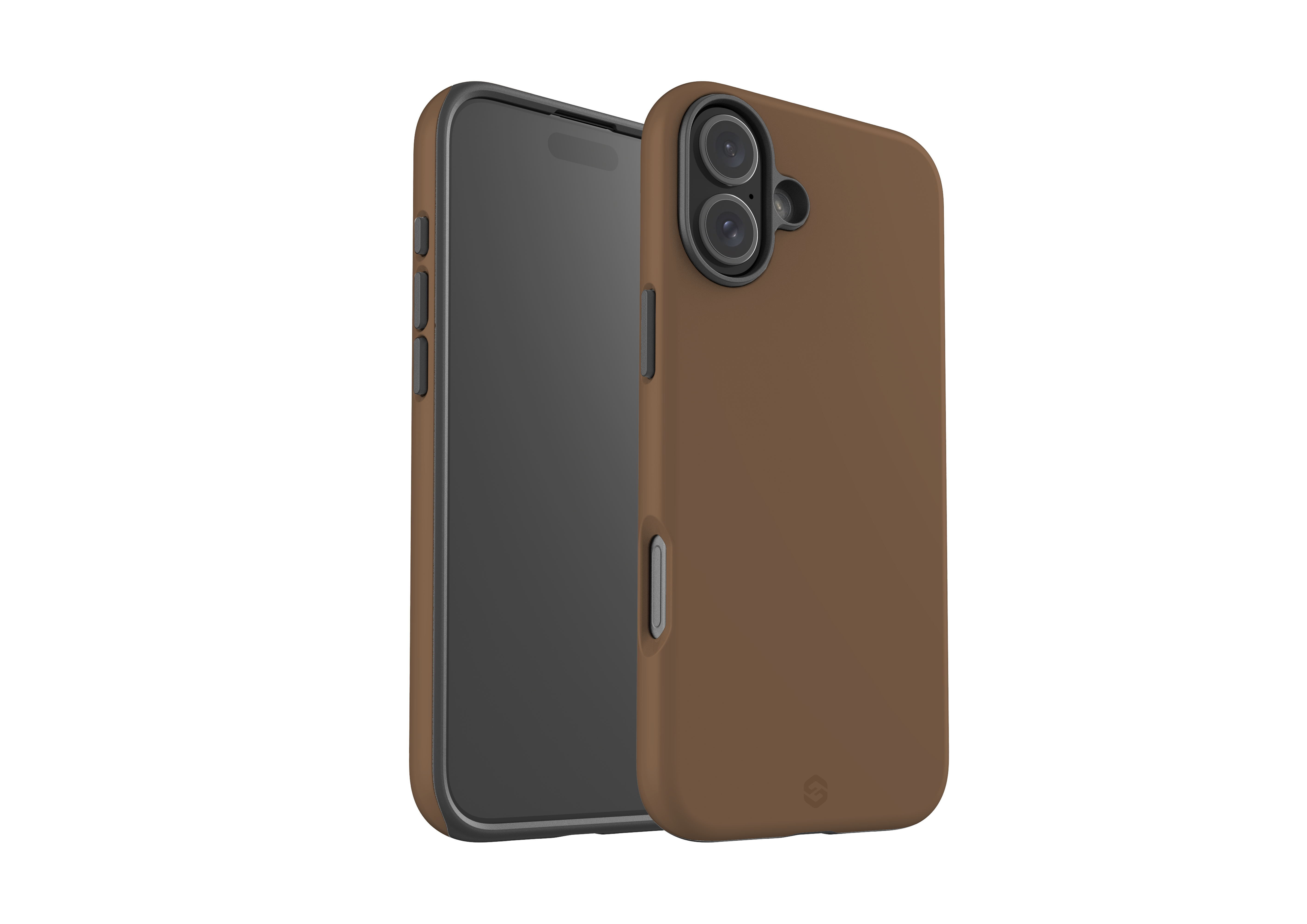 Basic Brown Case - iPhone 16 Series