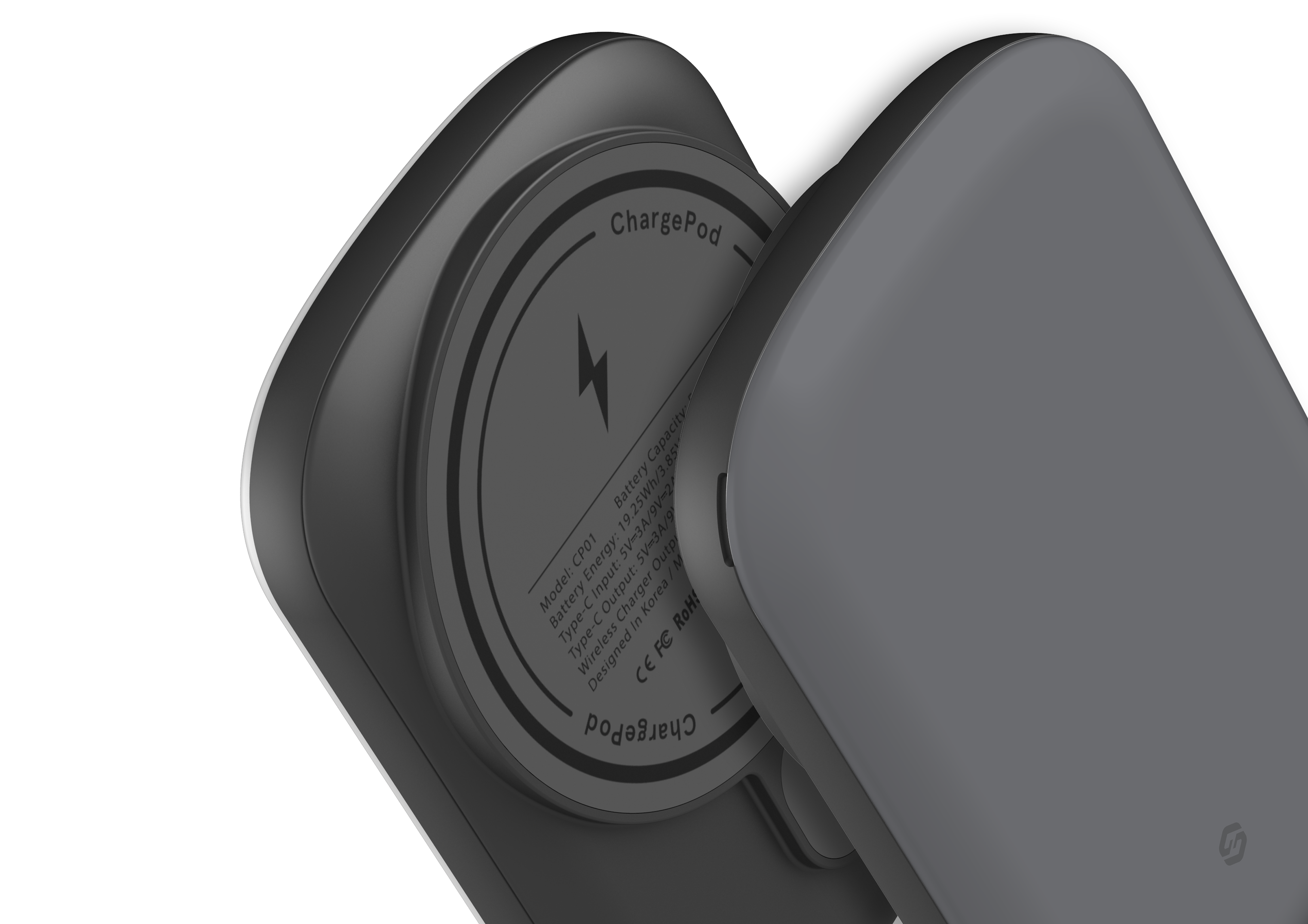 Stormy Grey MagSafe Power Bank