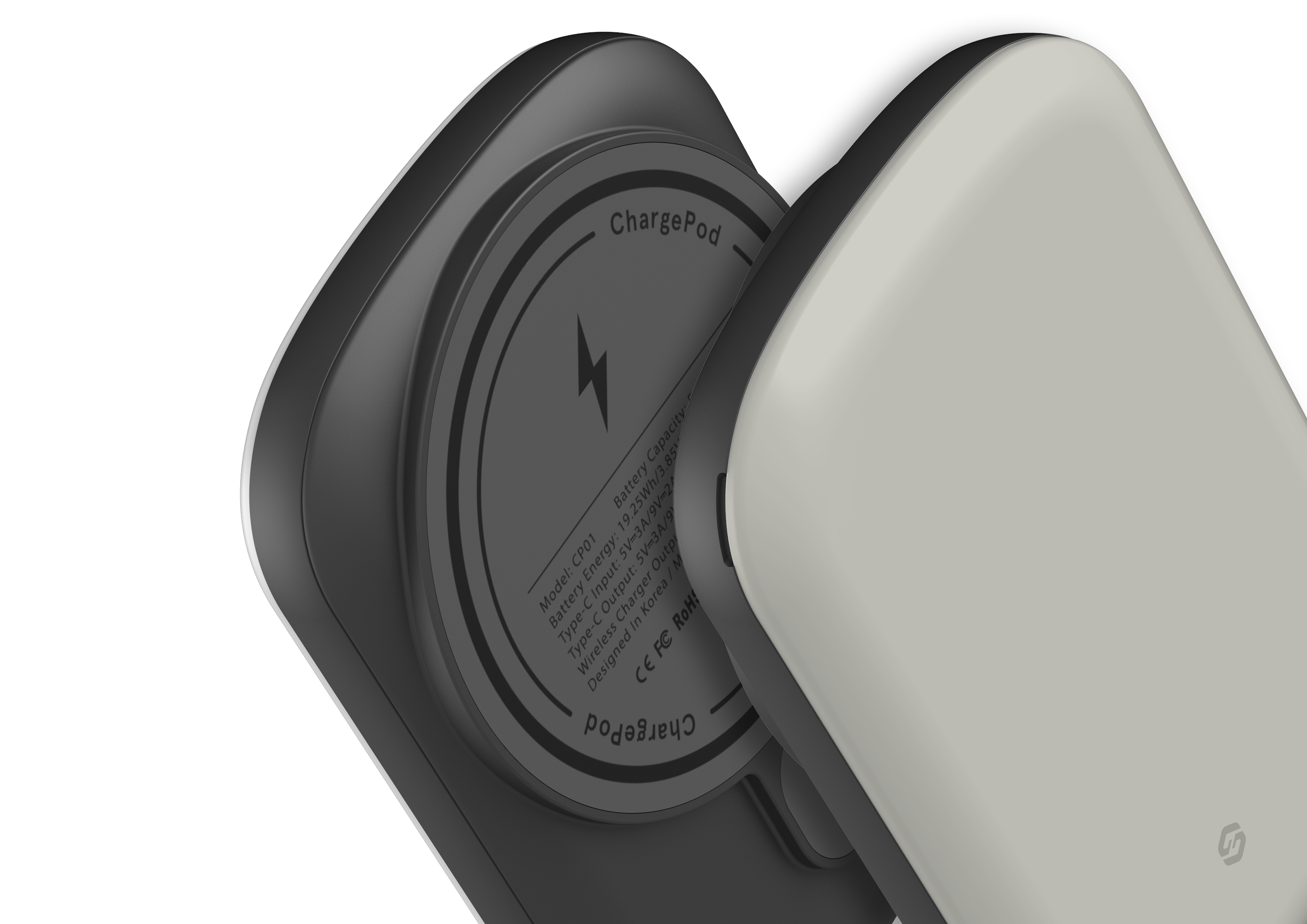 Stormy Grey MagSafe Power Bank