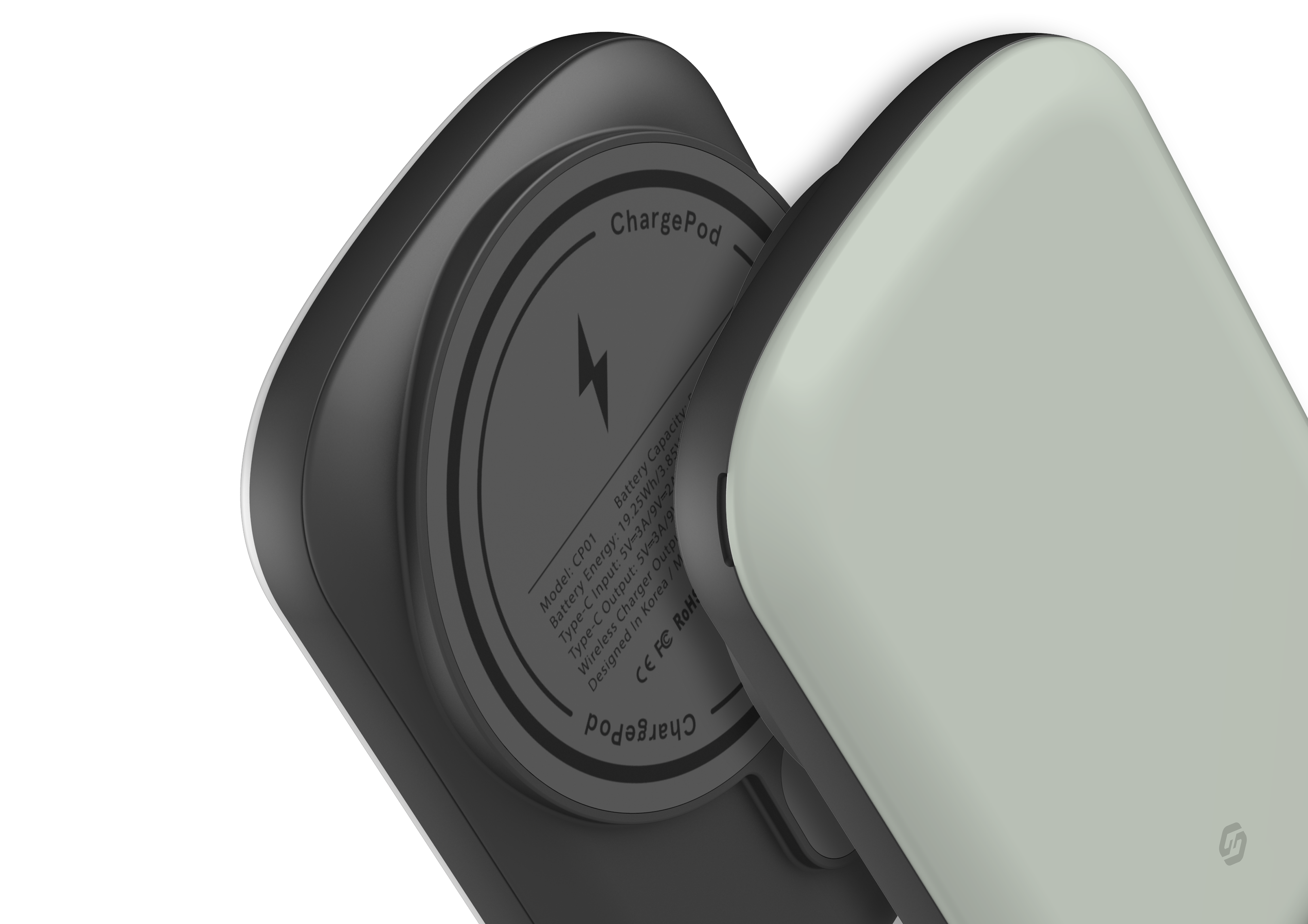 Stormy Grey MagSafe Power Bank