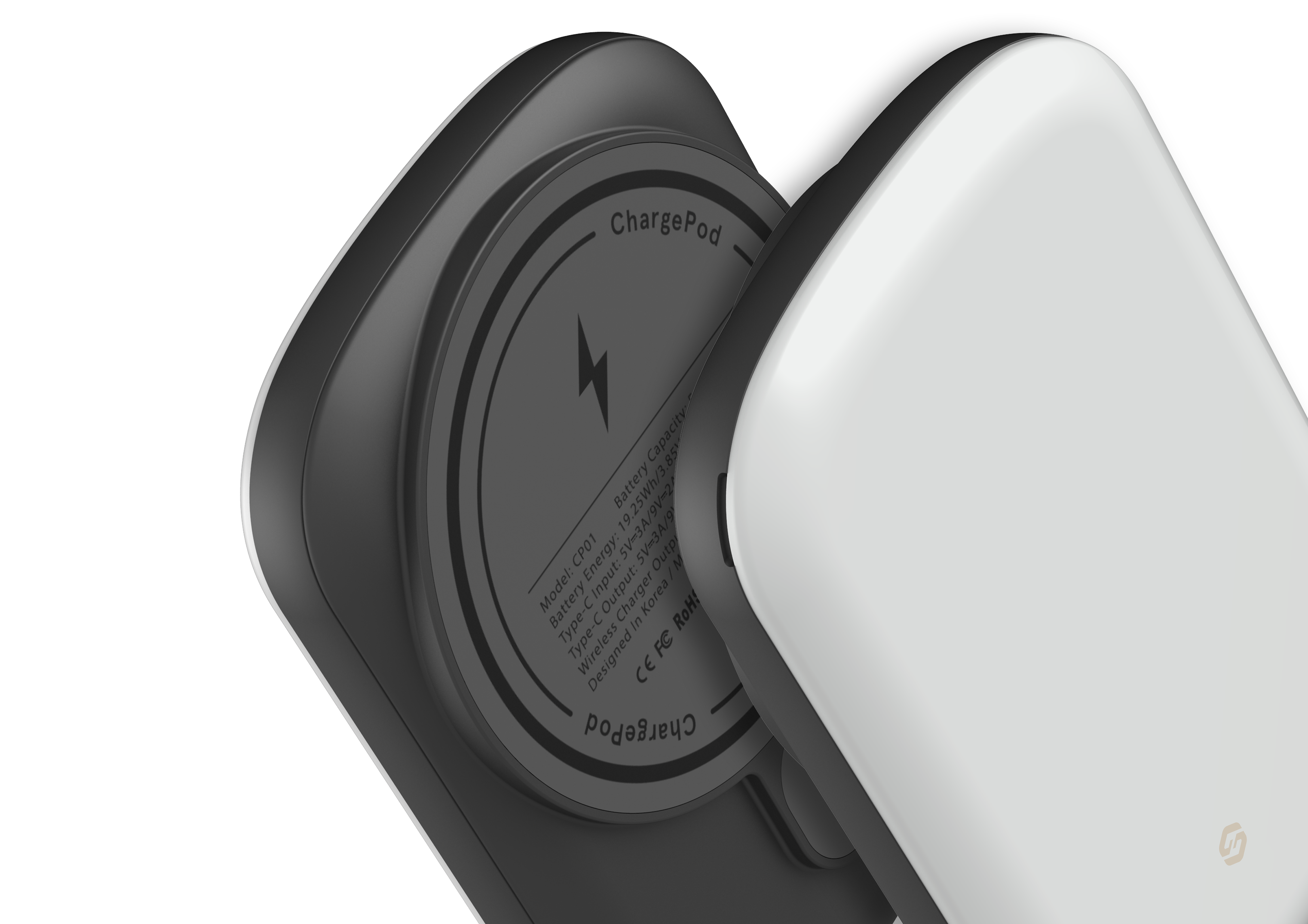 Frosty White MagSafe Power Bank