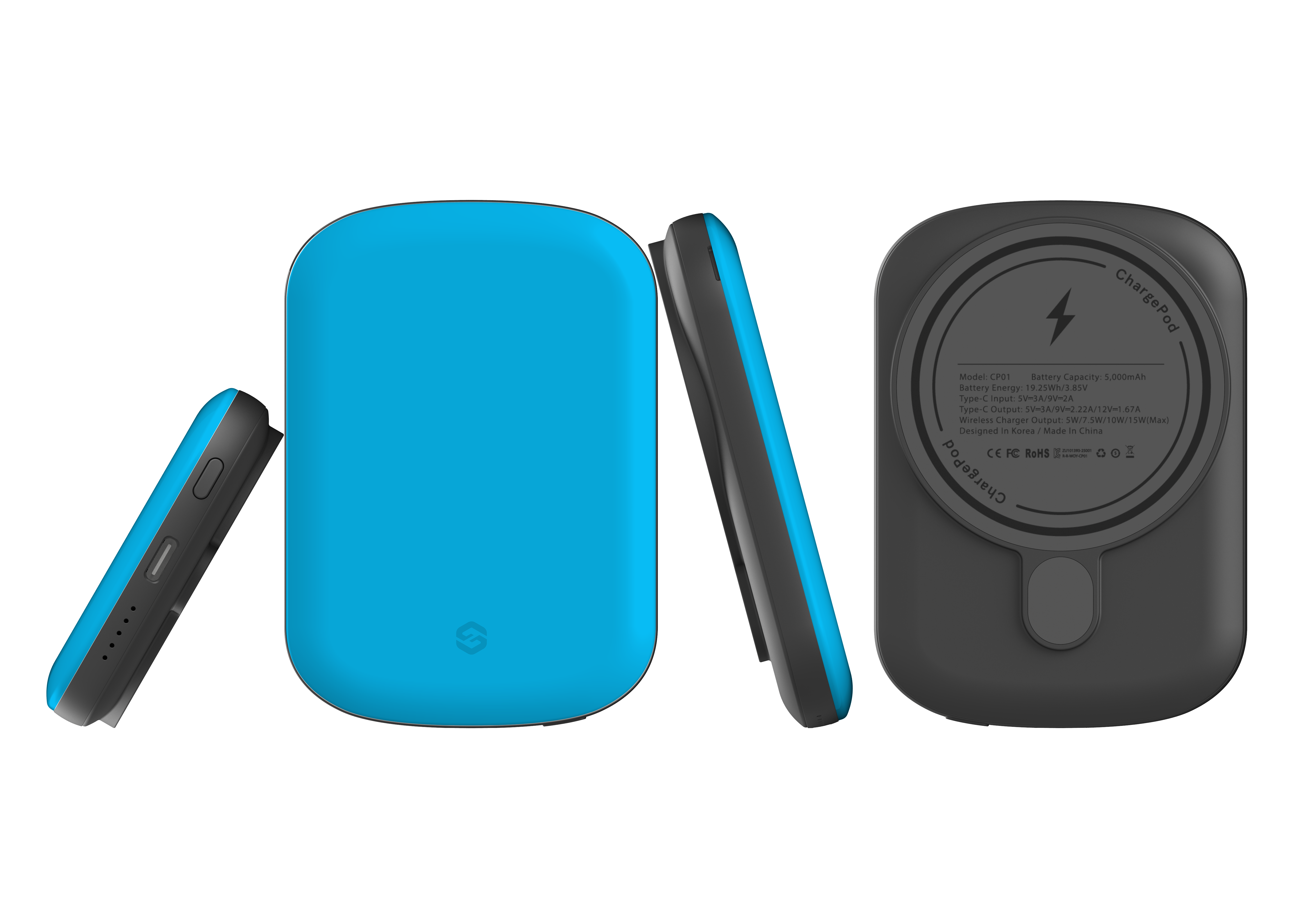 Blissful Blue MagSafe Power Bank